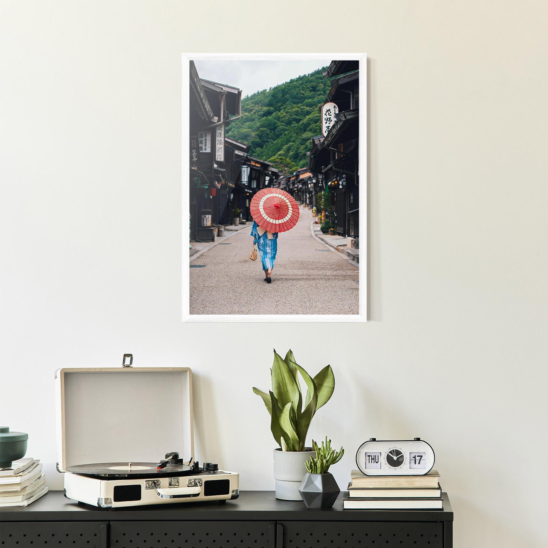 Рамкиран постер China Roads mockup 2