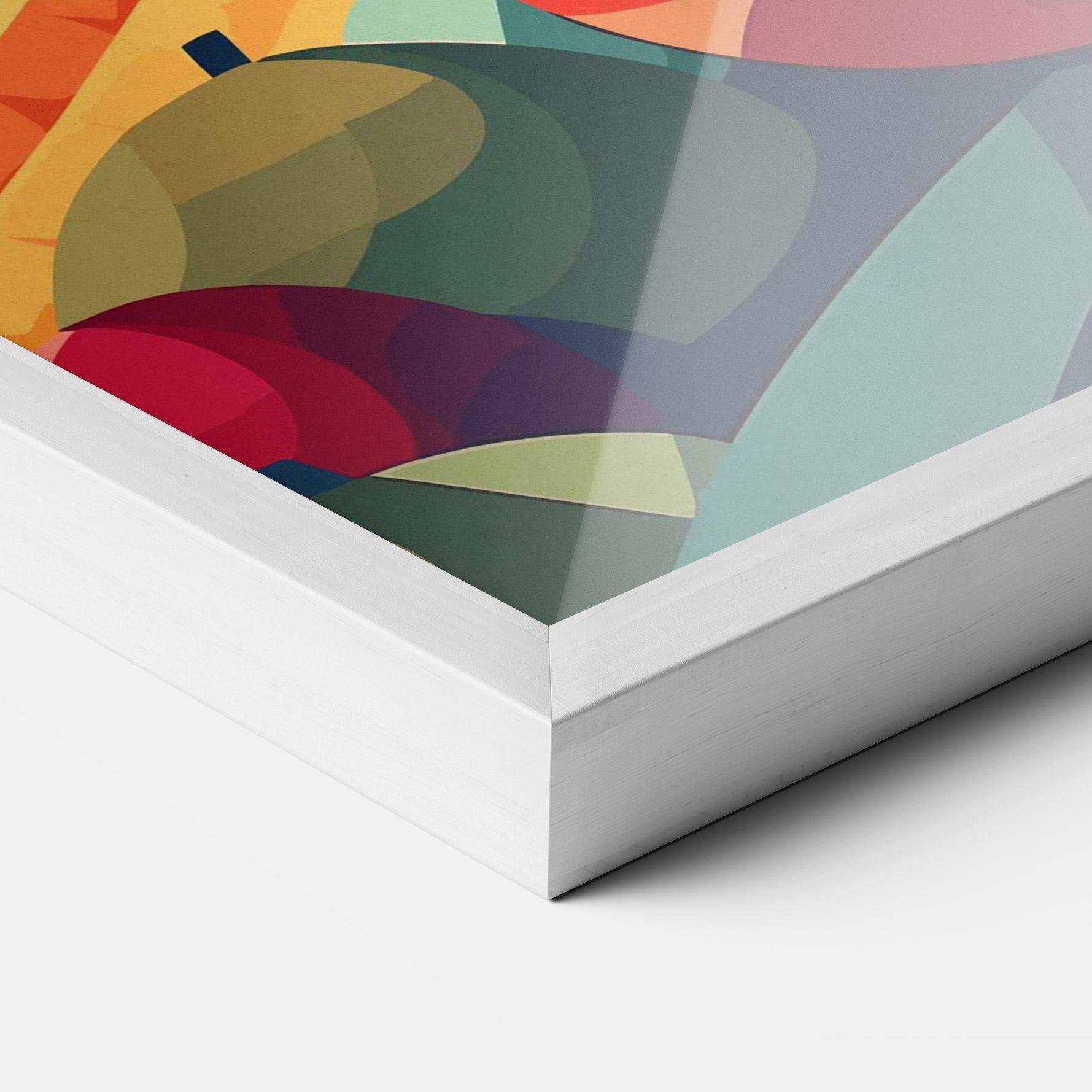 Рамкиран постер Autumn Rural Fruits mockup 3