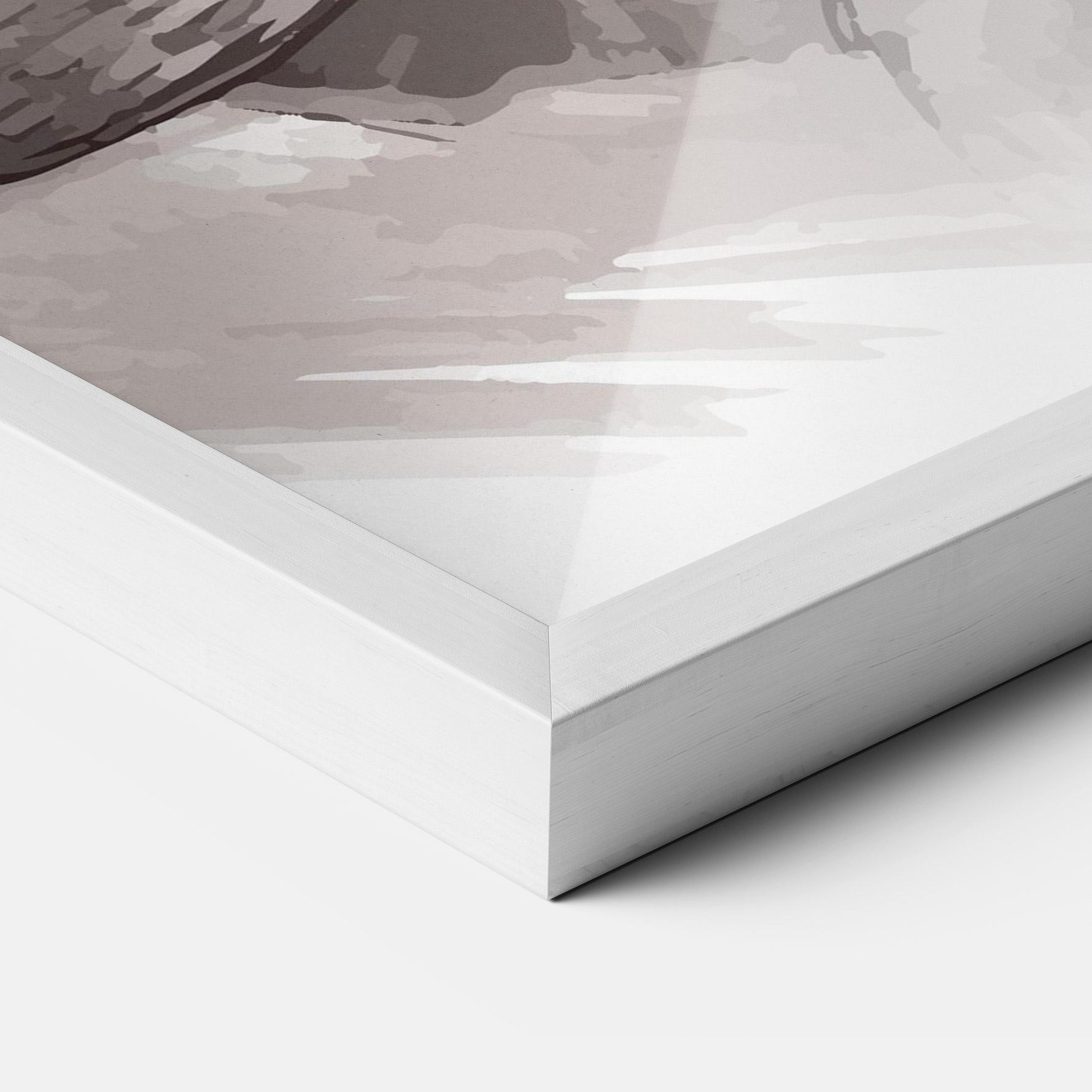 Рамкиран постер Happy Farmer mockup 3