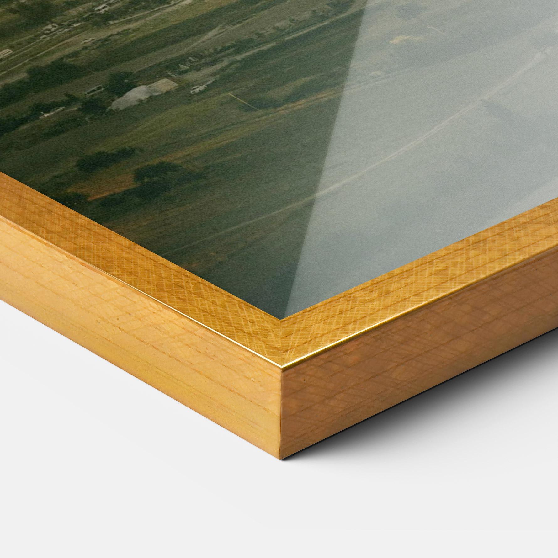 Рамкиран постер Hot Ballons mockup 3