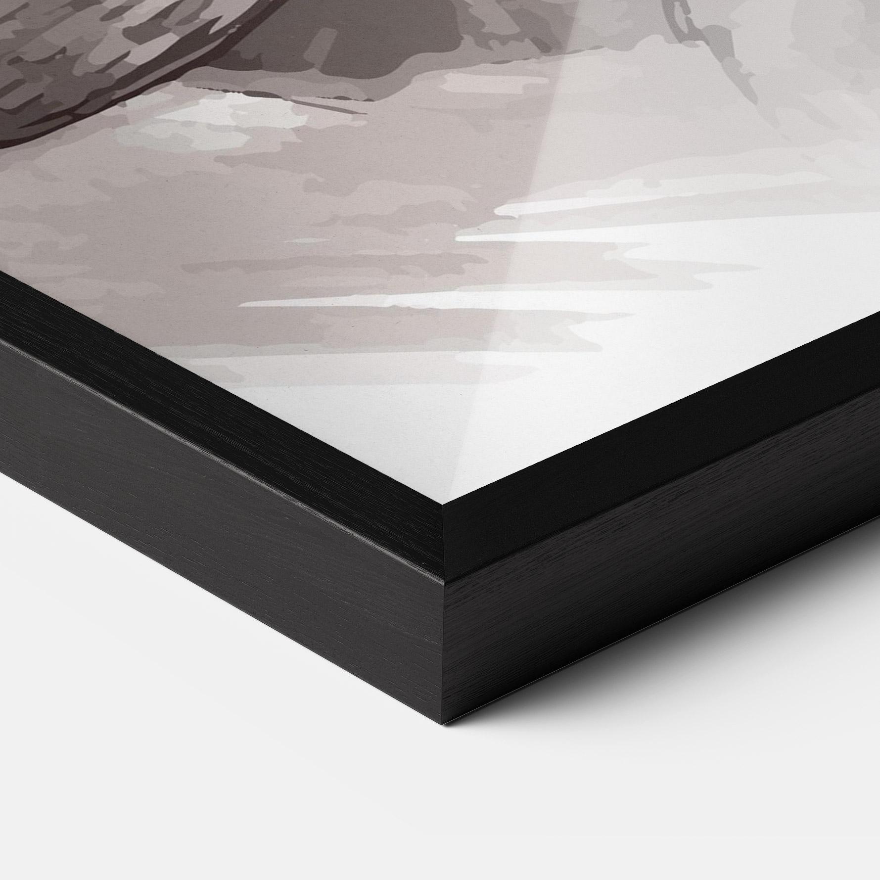 Рамкиран постер Happy Farmer mockup 3