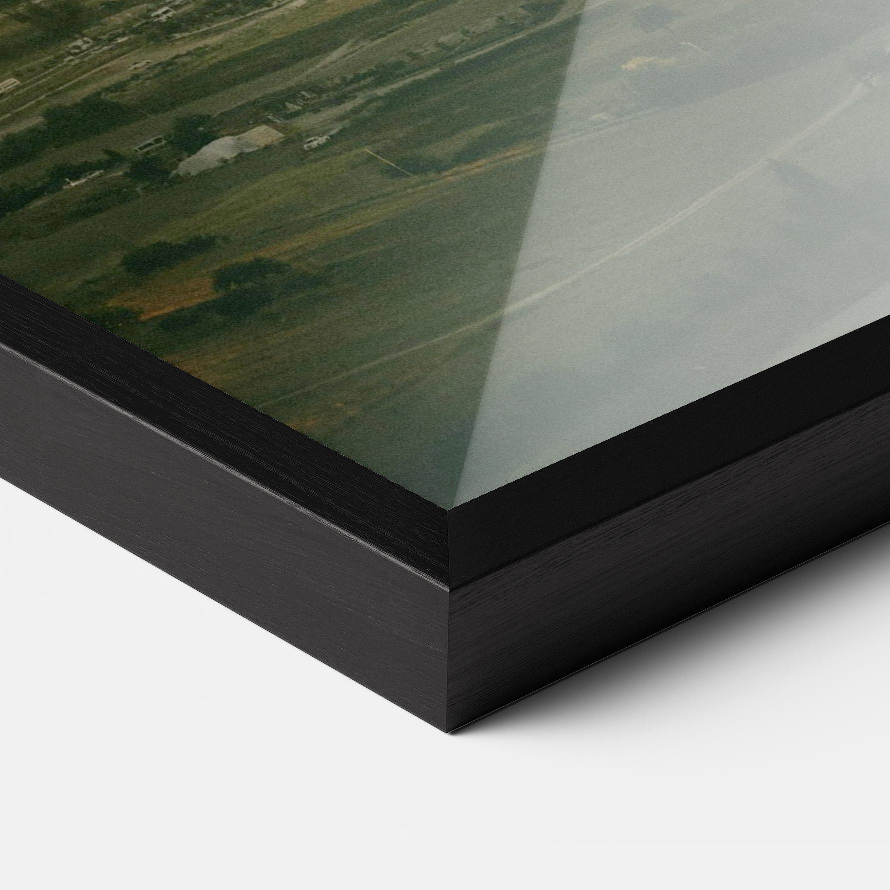 Рамкиран постер Hot Ballons mockup 3