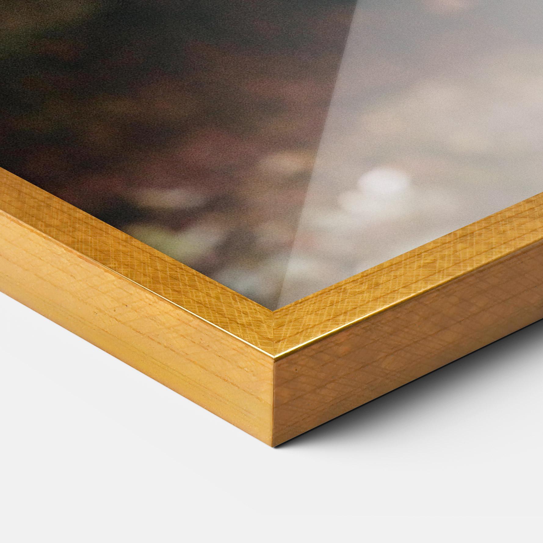 Рамкиран постер Autumn Nature mockup 3