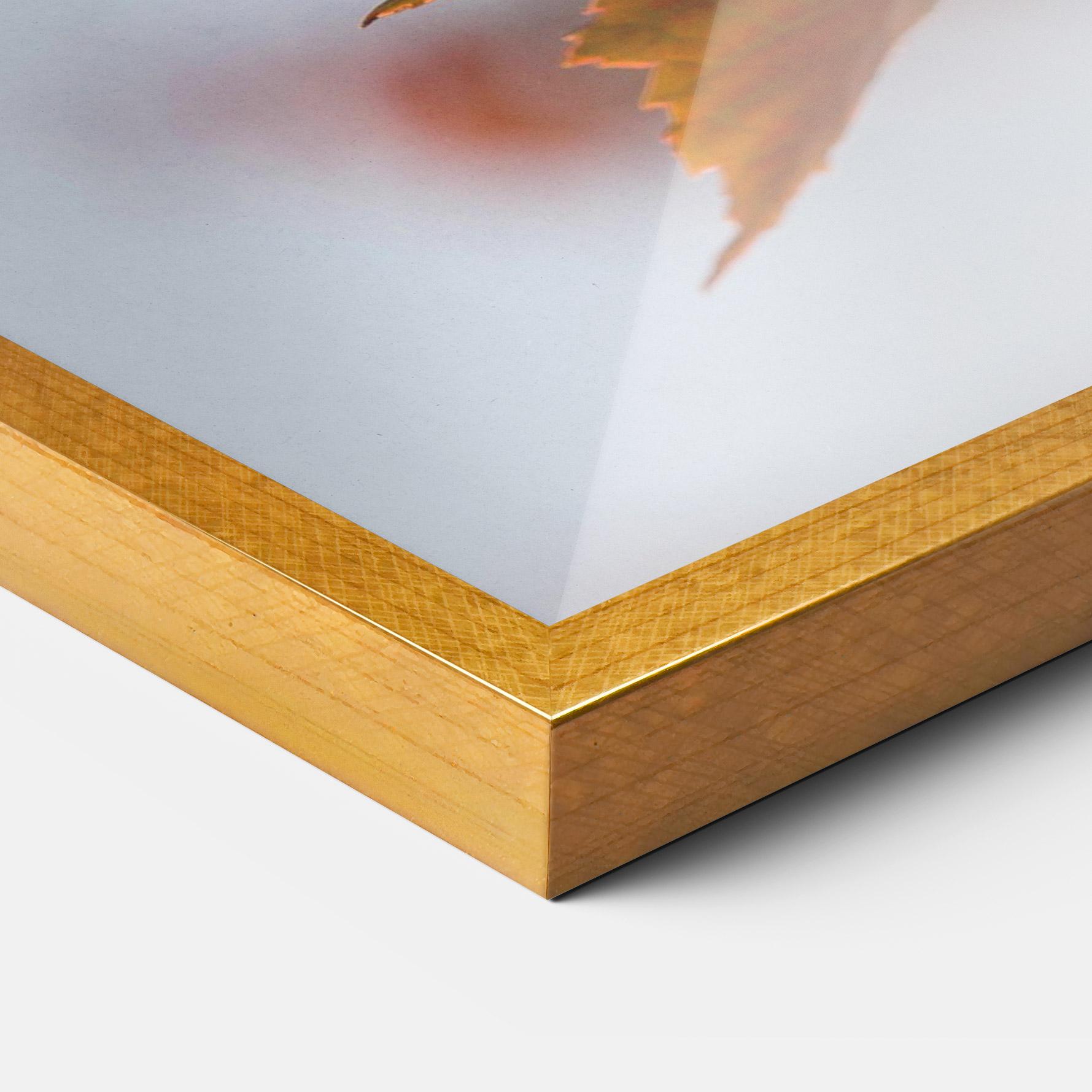 Рамкиран постер Red Yellow Autumn mockup 3