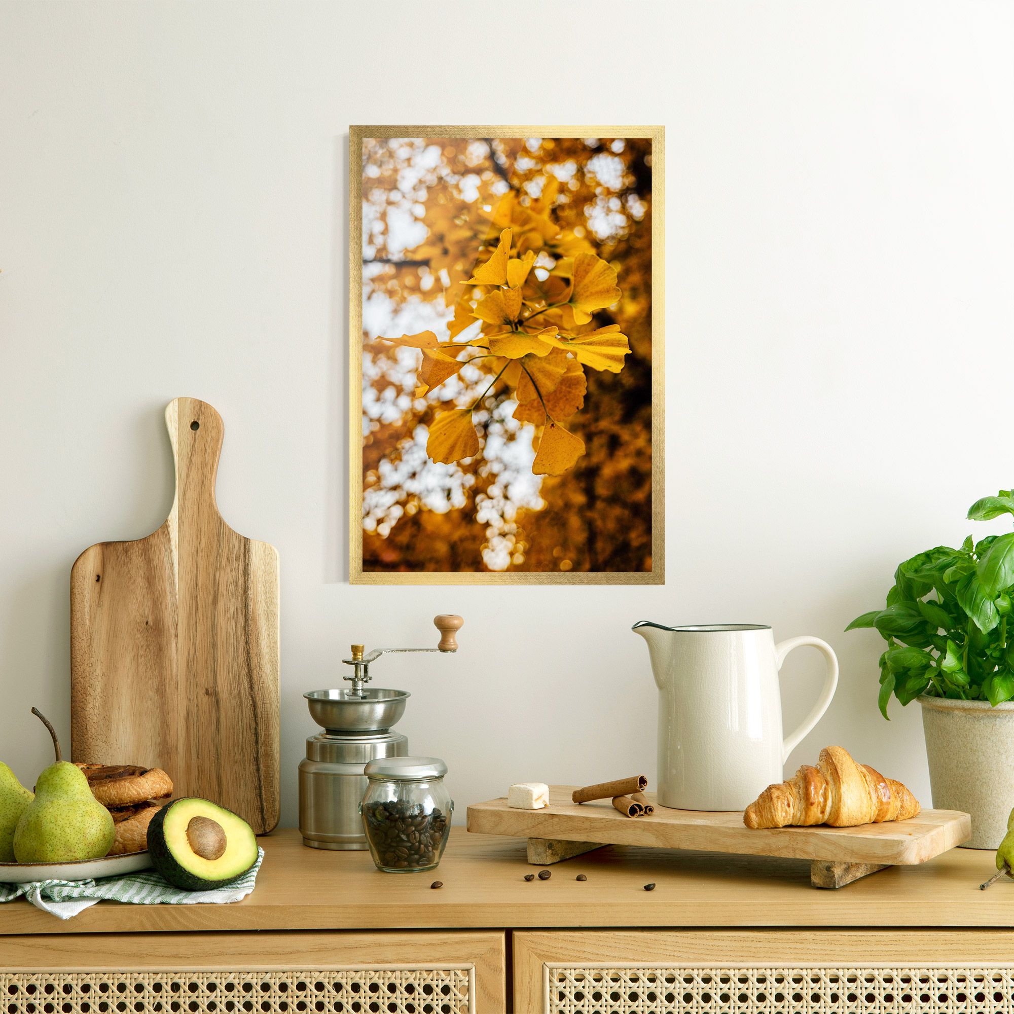 Strong Yellow Leaves mockup 8