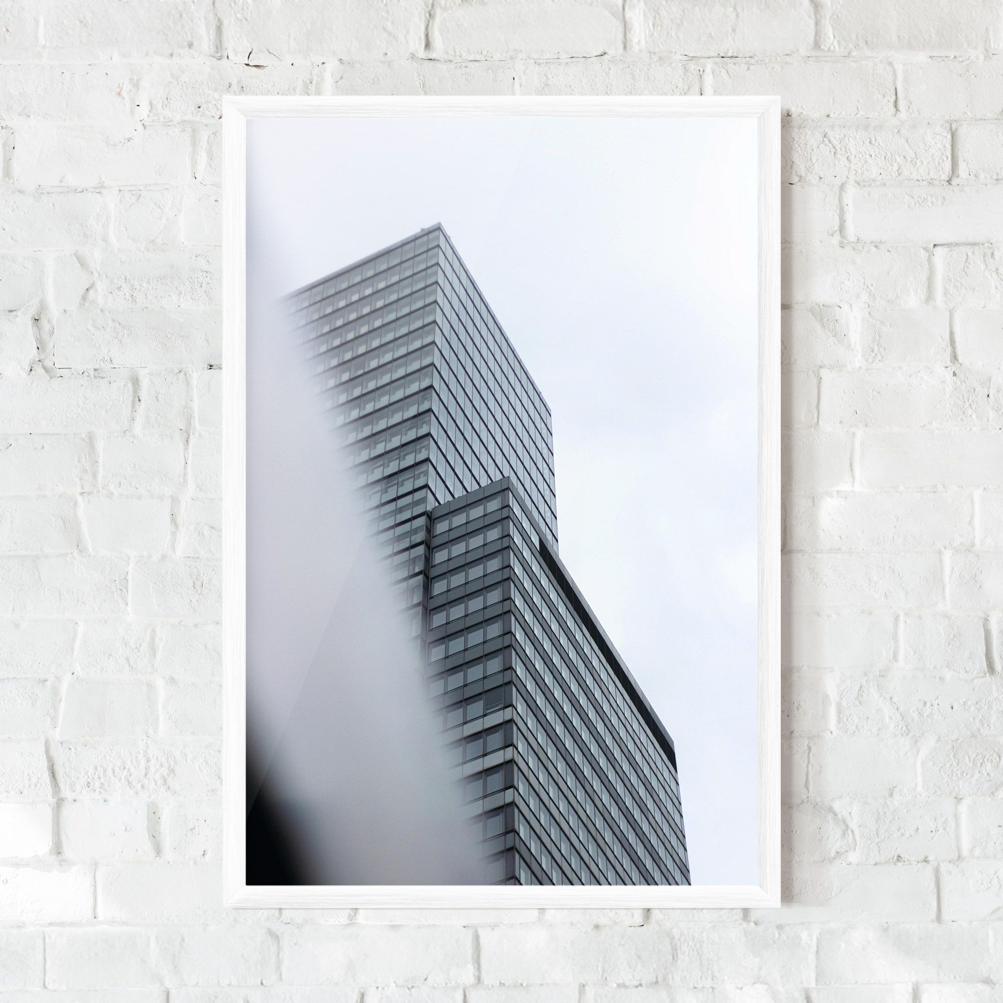 Grey White Building mockup 0
