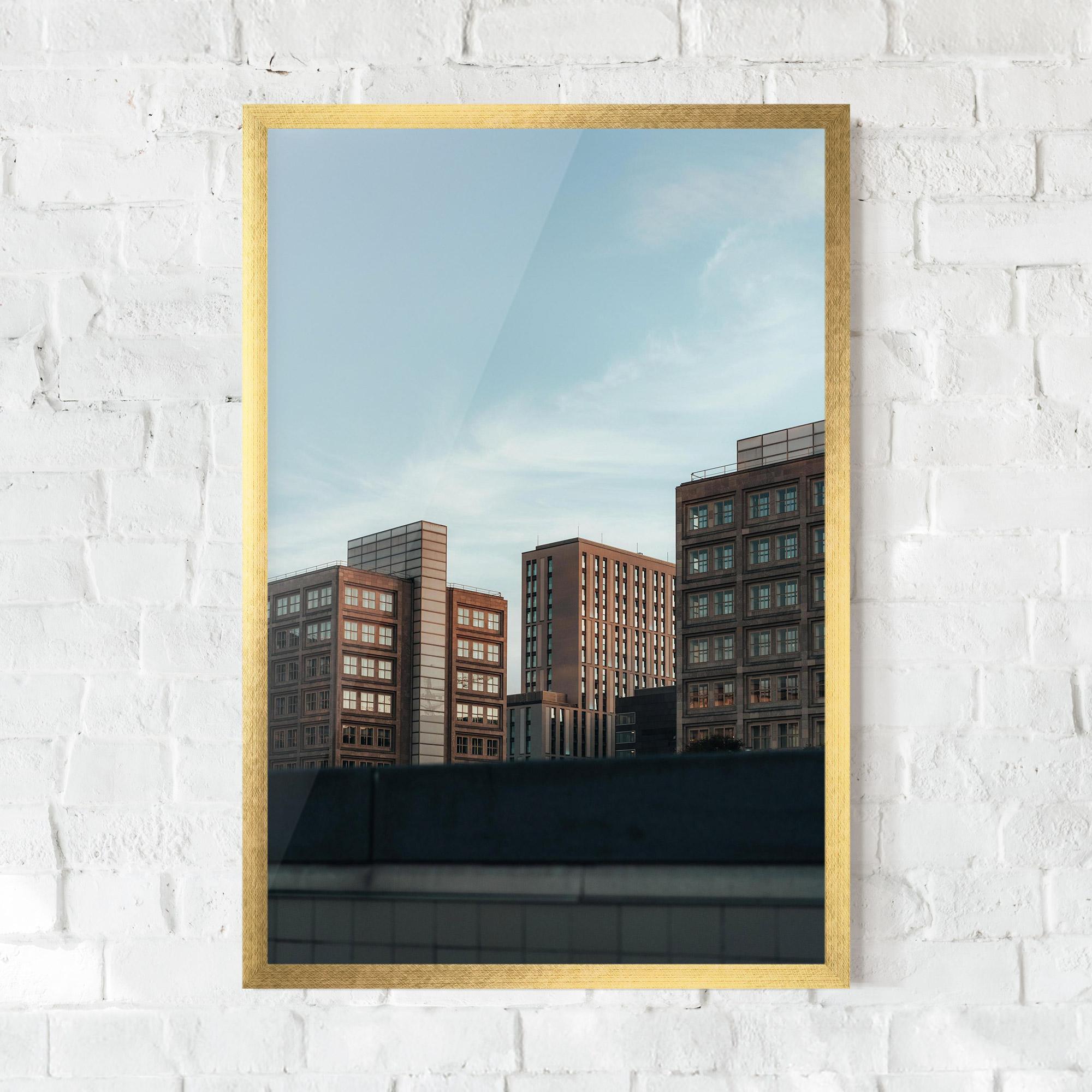 Рамкиран постер Daylight Building mockup 0