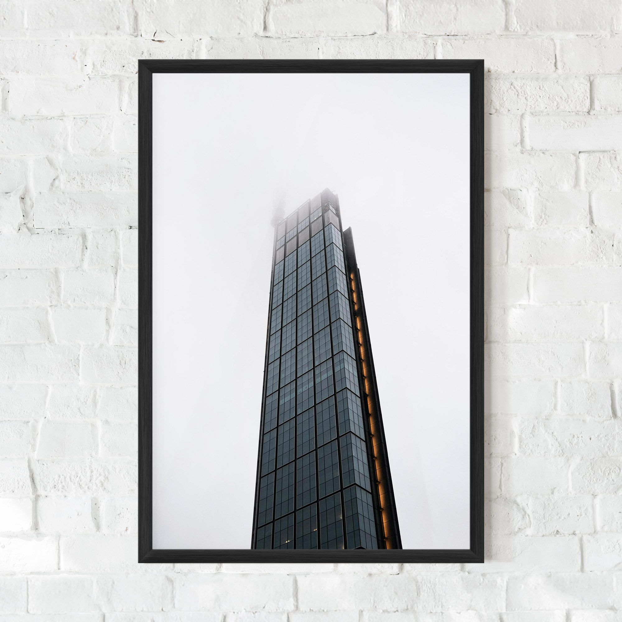 Foggy High Building mockup 0