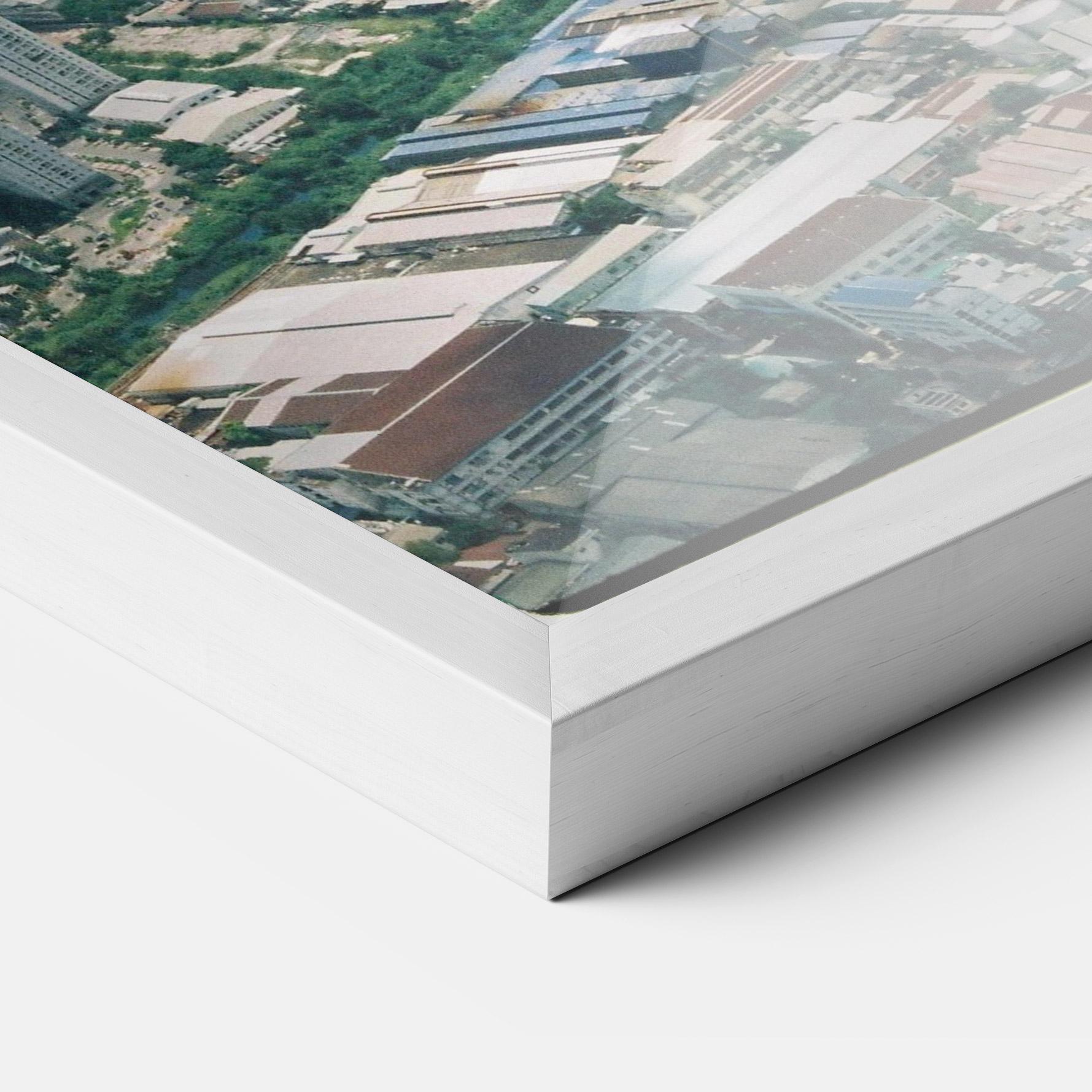 Рамкиран постер Airplane View mockup 3