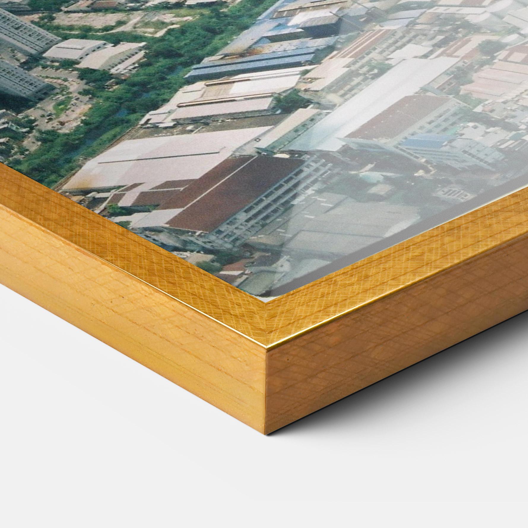 Рамкиран постер Airplane View mockup 3