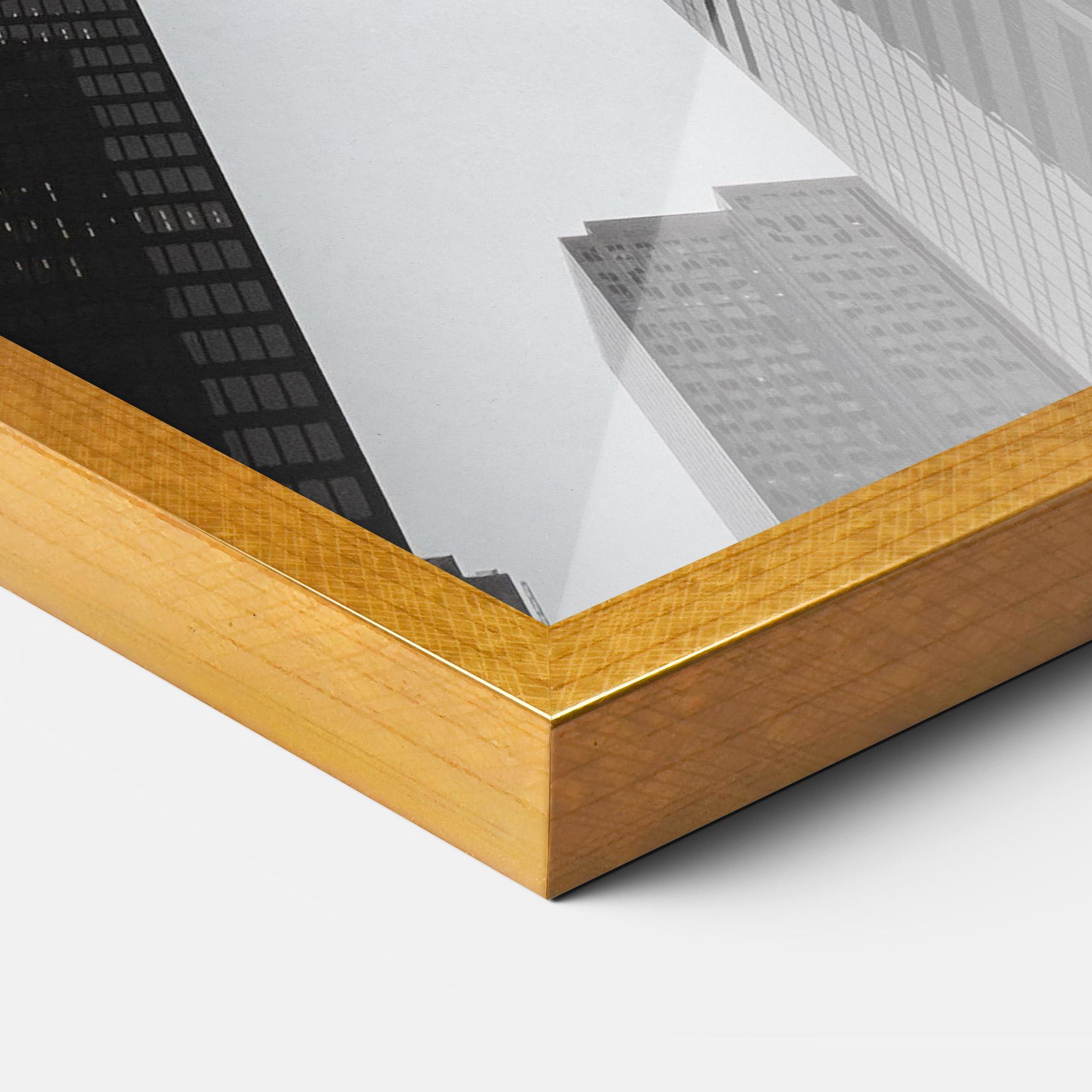 Рамкиран постер High Grey Building mockup 3