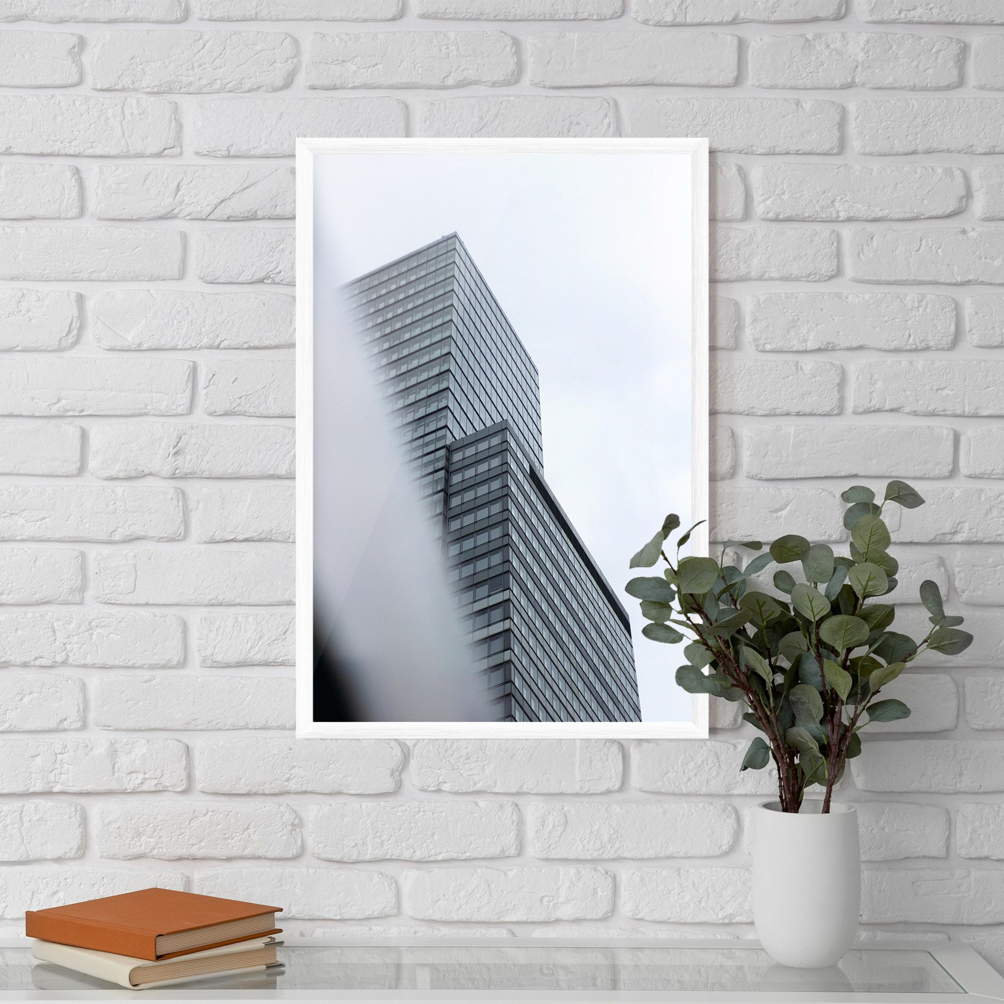 Grey White Building mockup 5