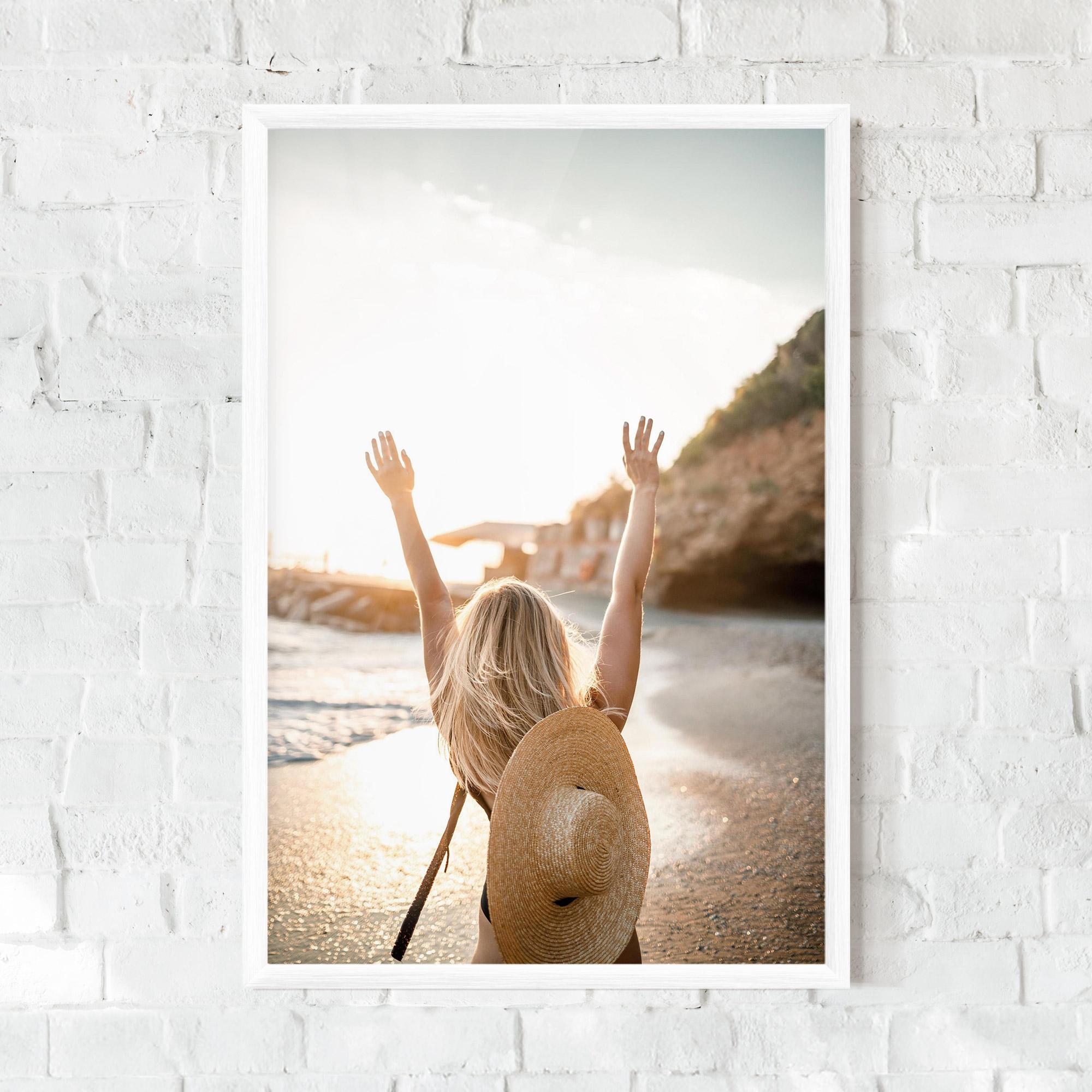 Рамкиран постер Turkey Sea mockup 0