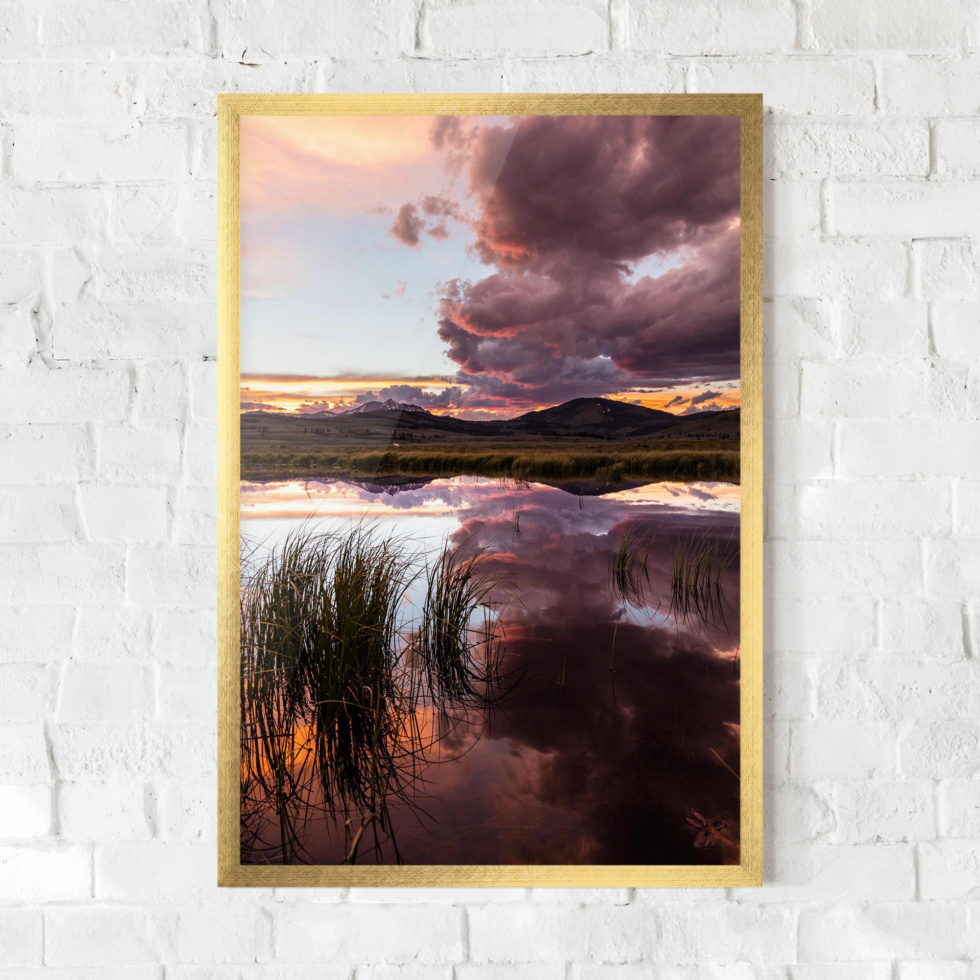 Рамкиран постер Pretty View mockup 0