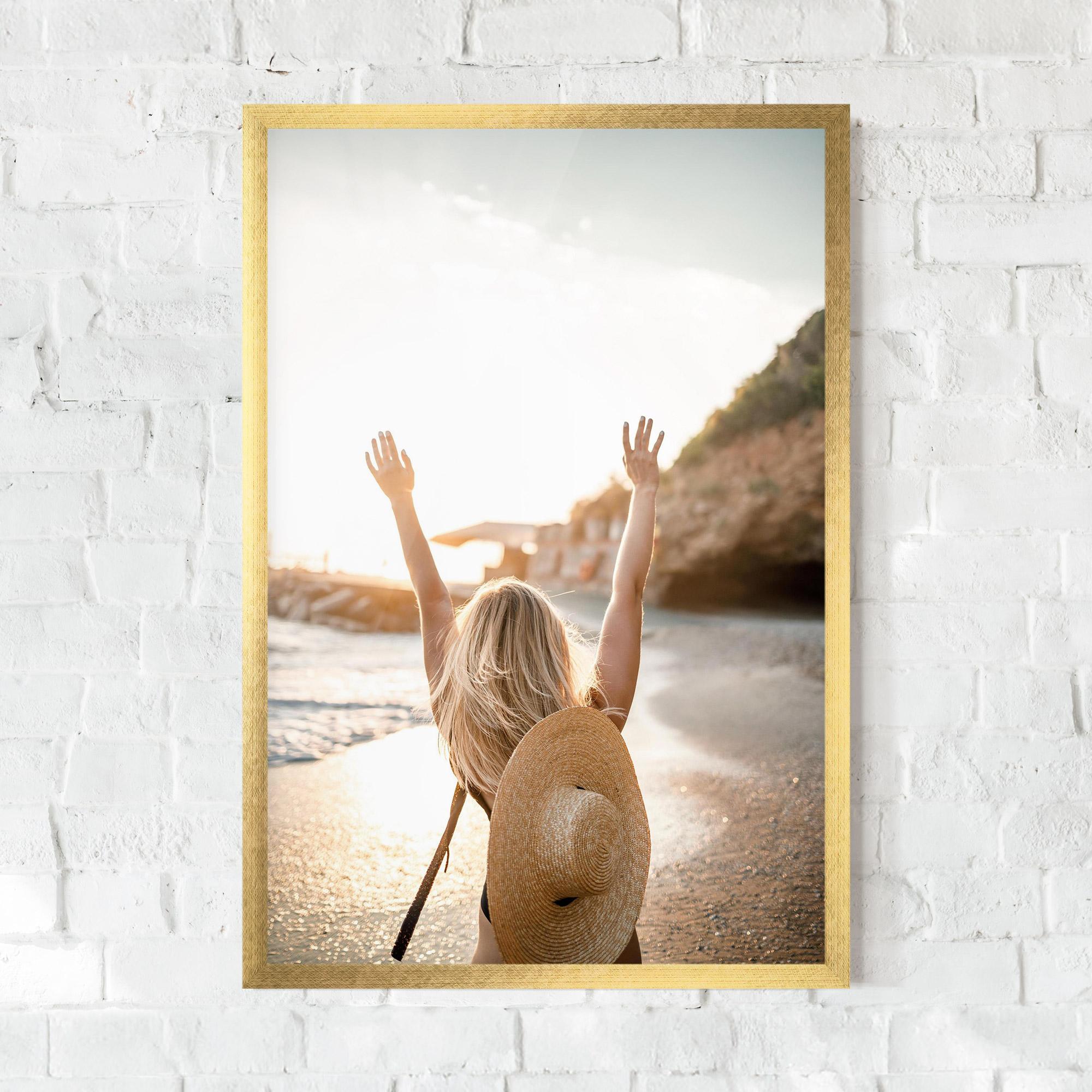 Рамкиран постер Turkey Sea mockup 0