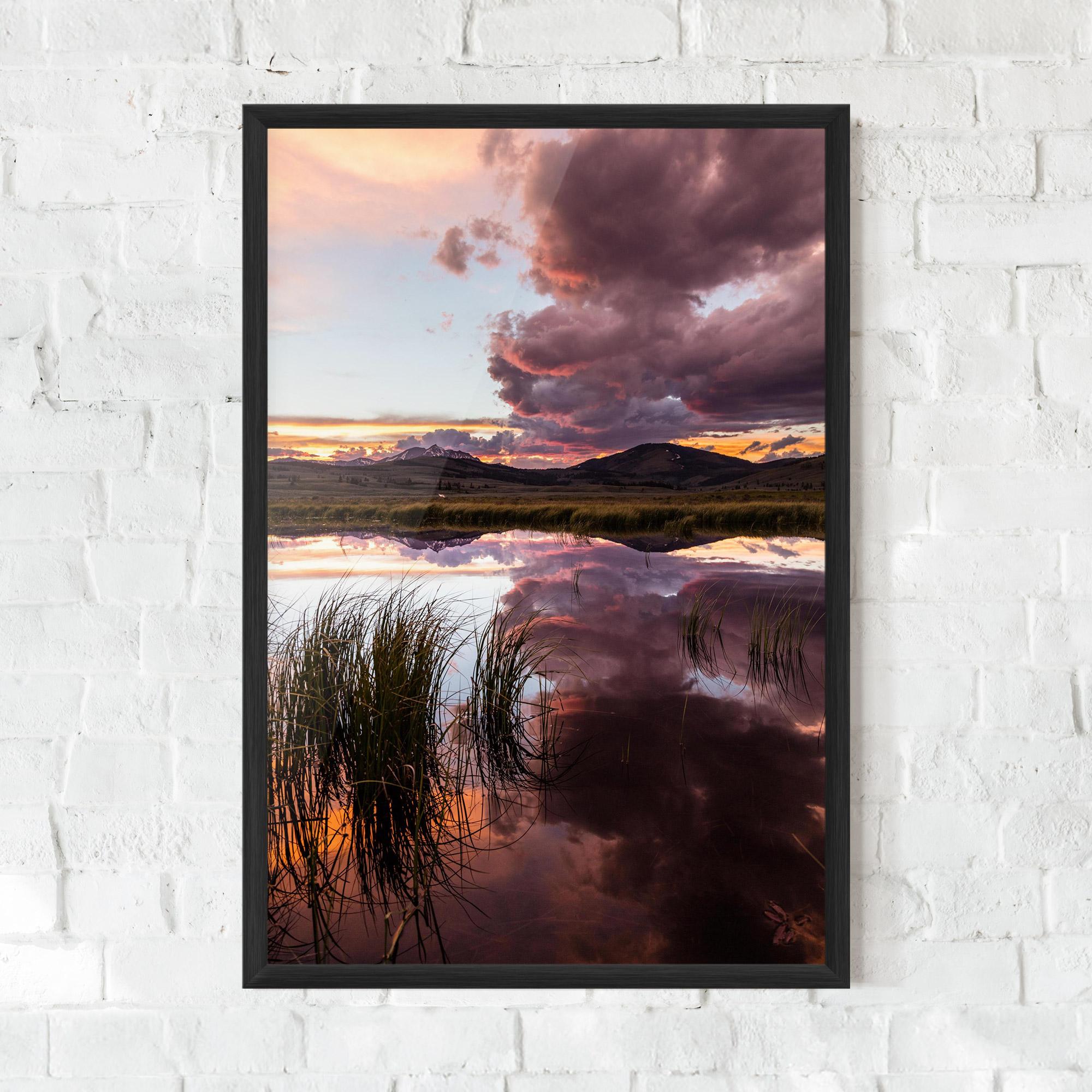 Рамкиран постер Pretty View mockup 0