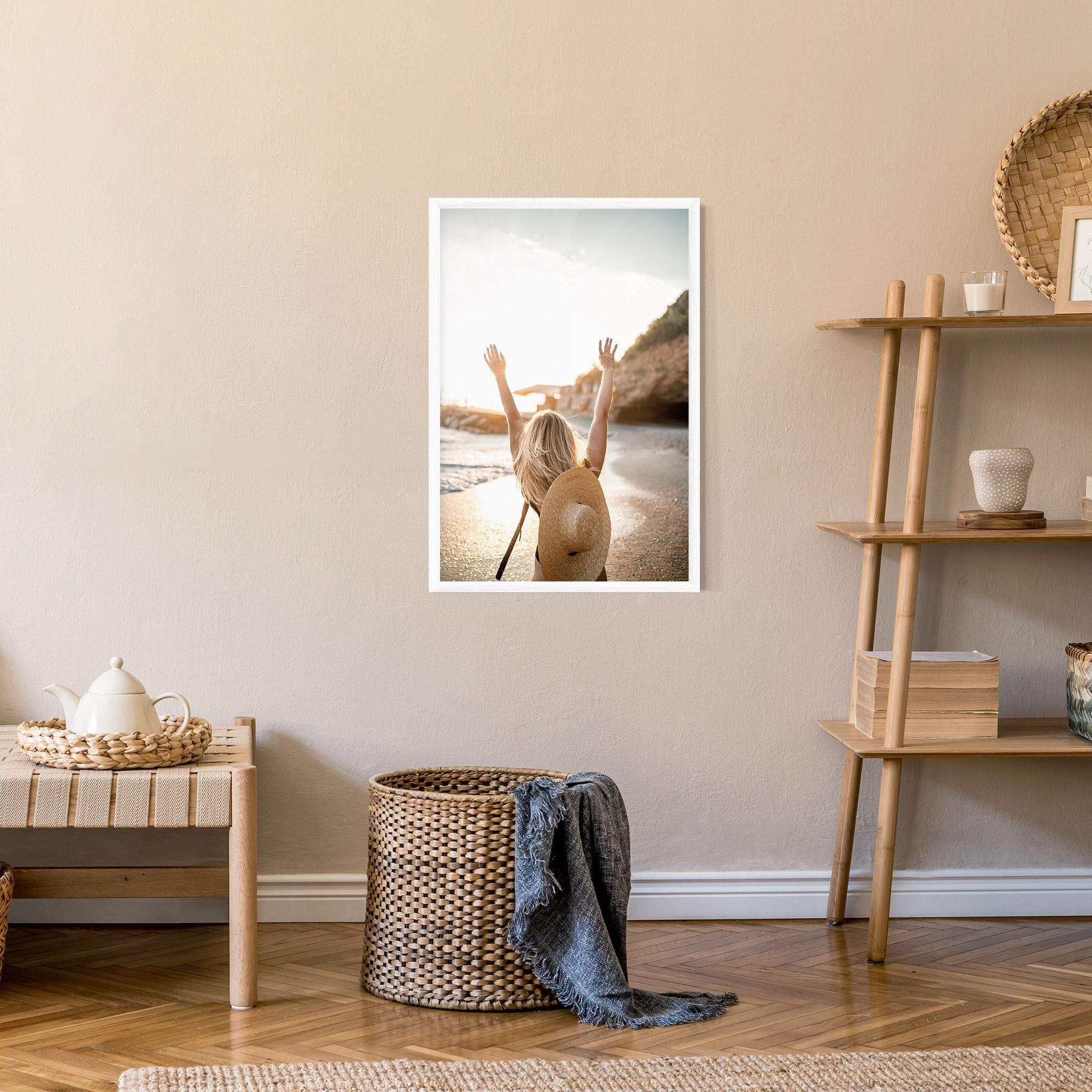 Рамкиран постер Turkey Sea mockup 9