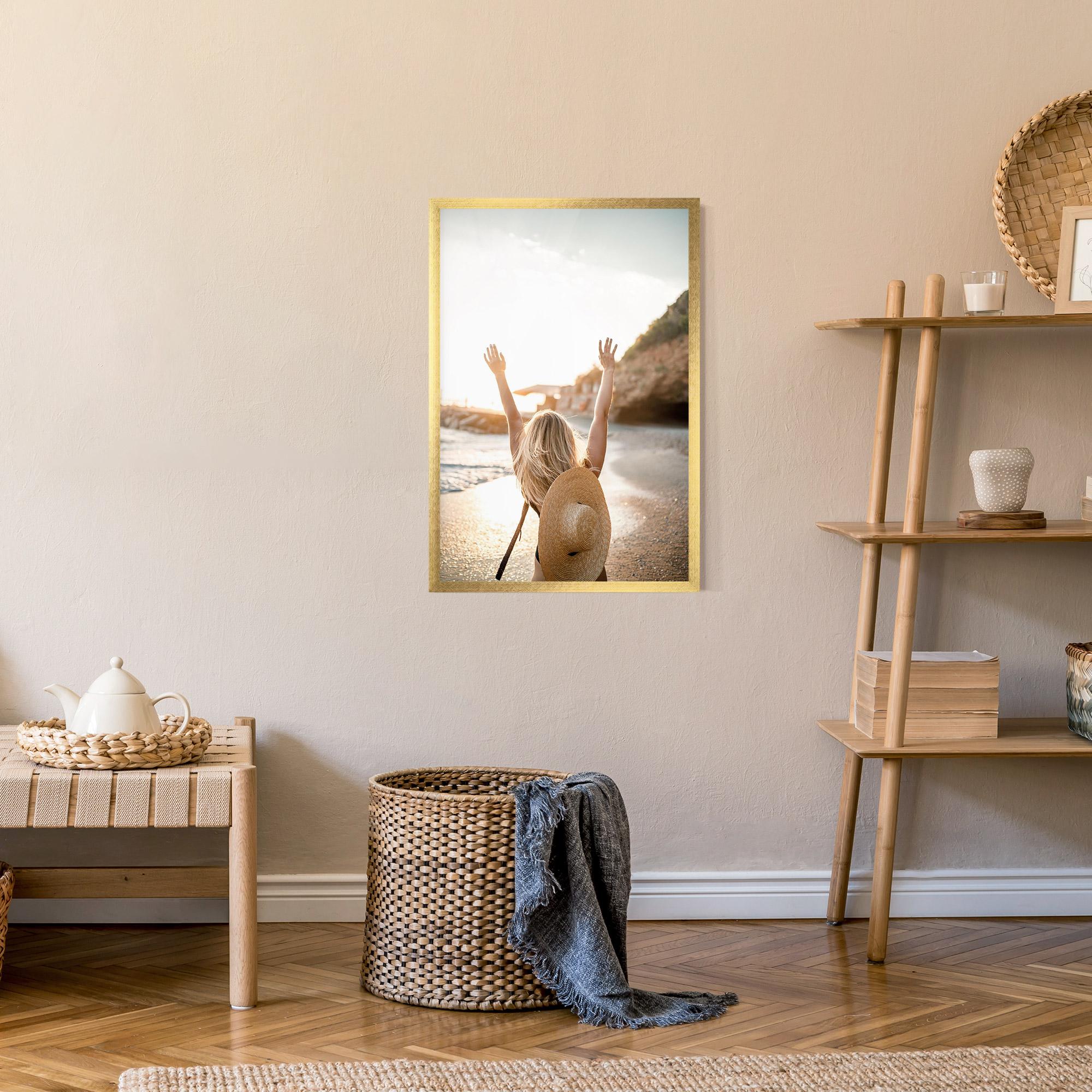 Рамкиран постер Turkey Sea mockup 9