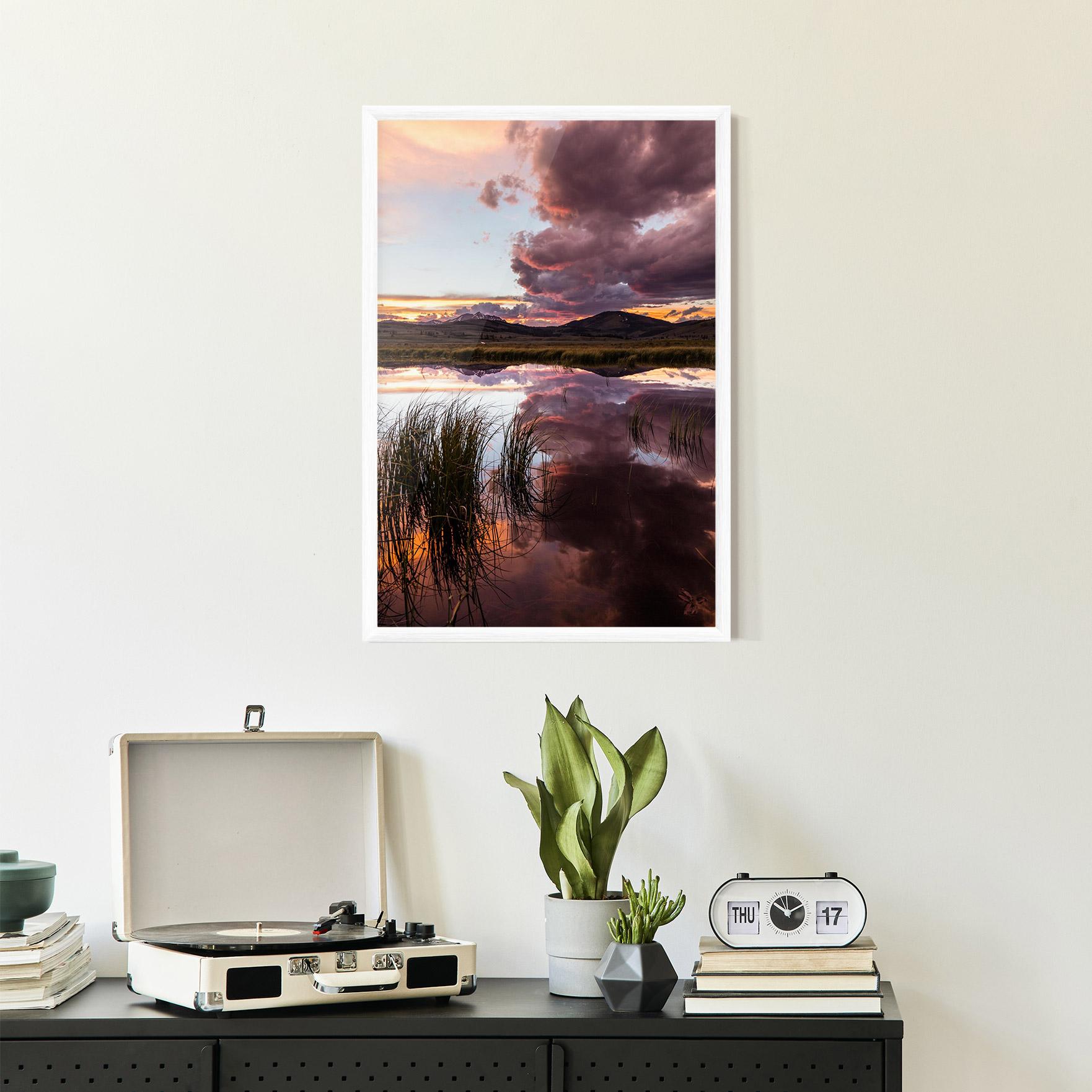 Рамкиран постер Pretty View mockup 2