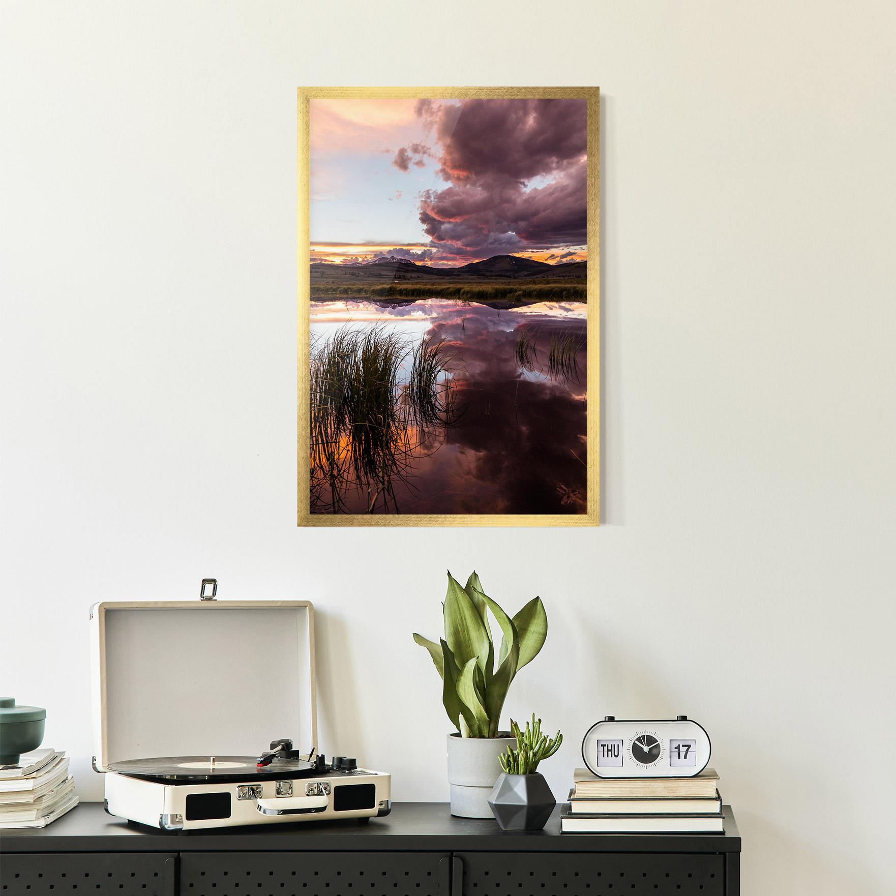 Рамкиран постер Pretty View mockup 2