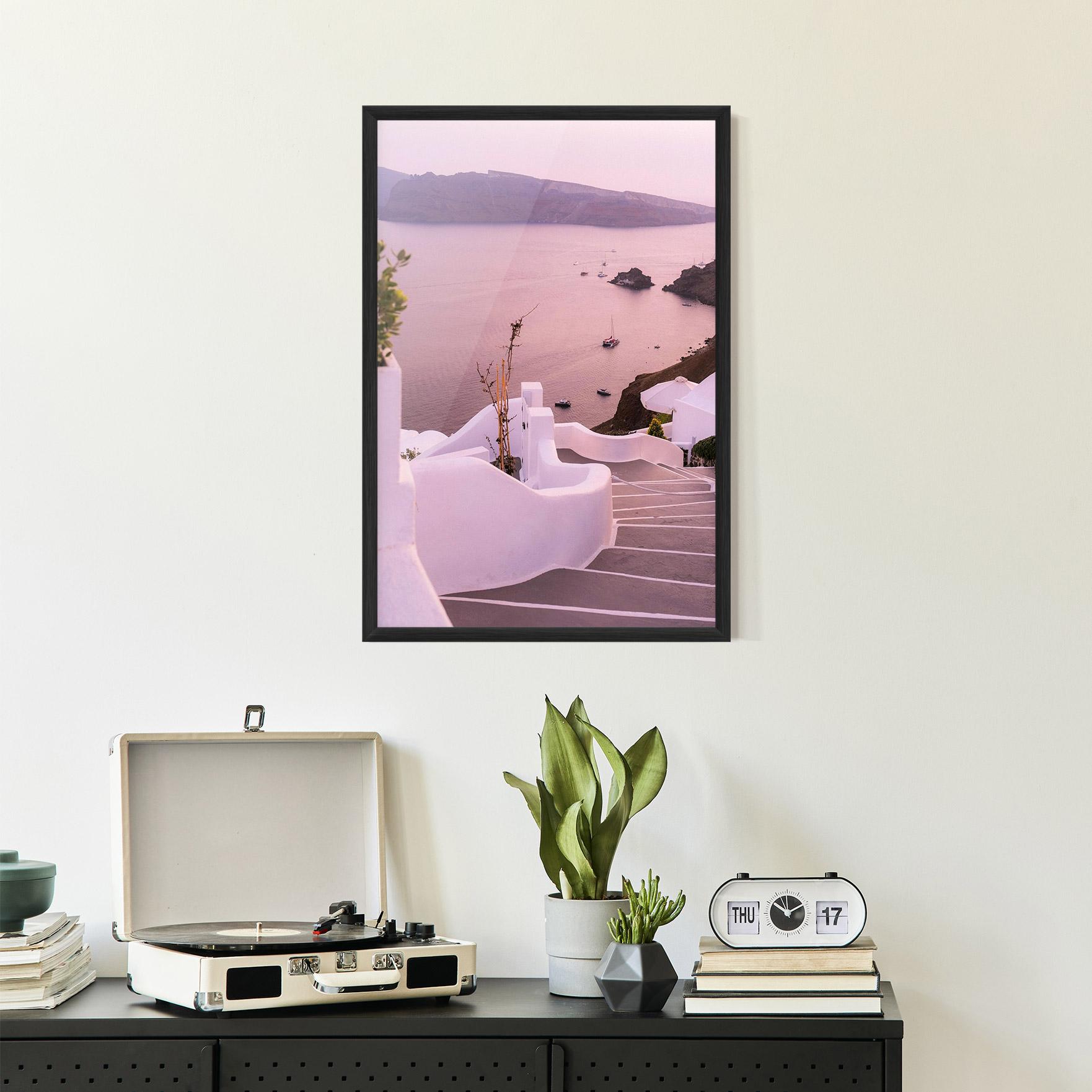 Рамкиран постер Grece Strairs mockup 2