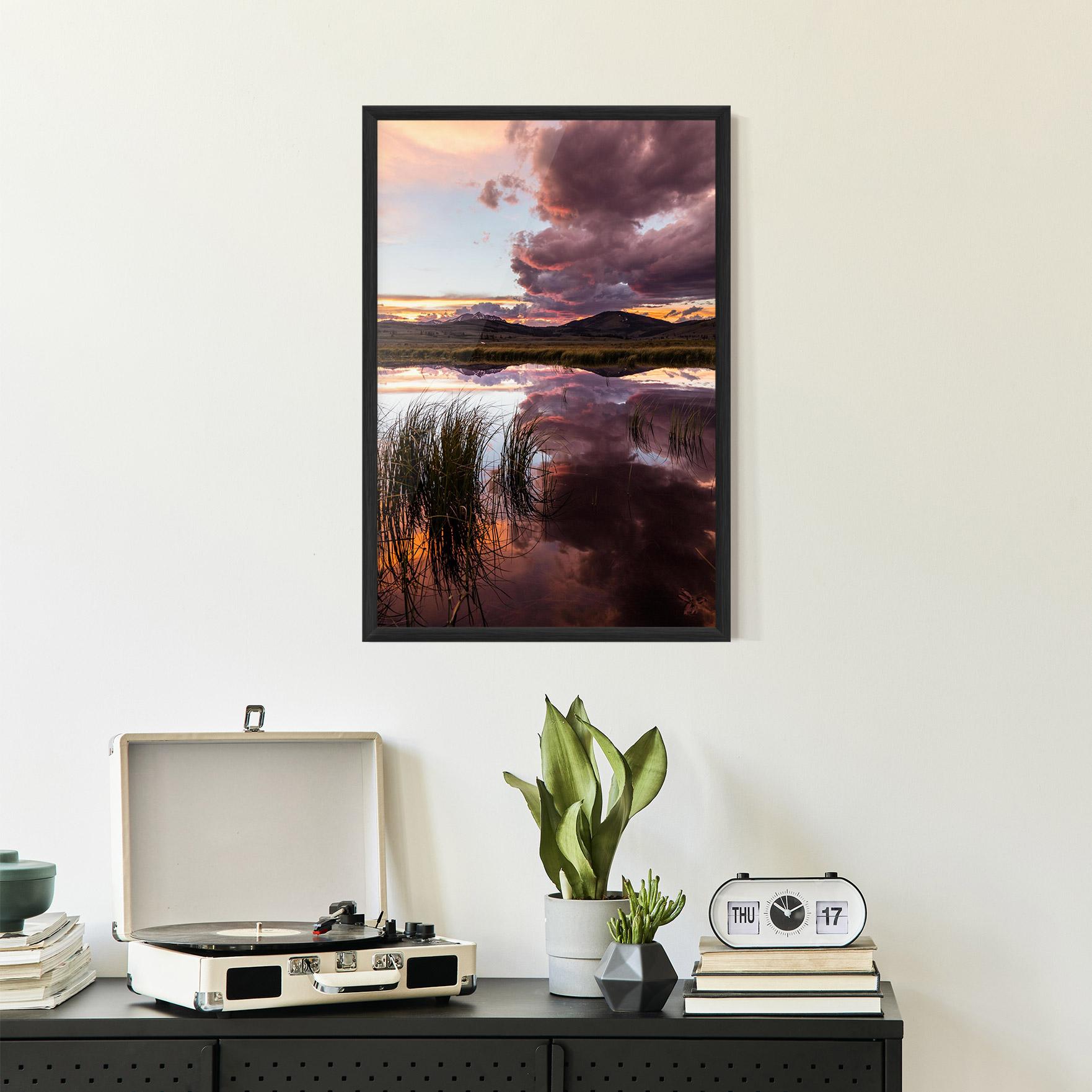 Рамкиран постер Pretty View mockup 2