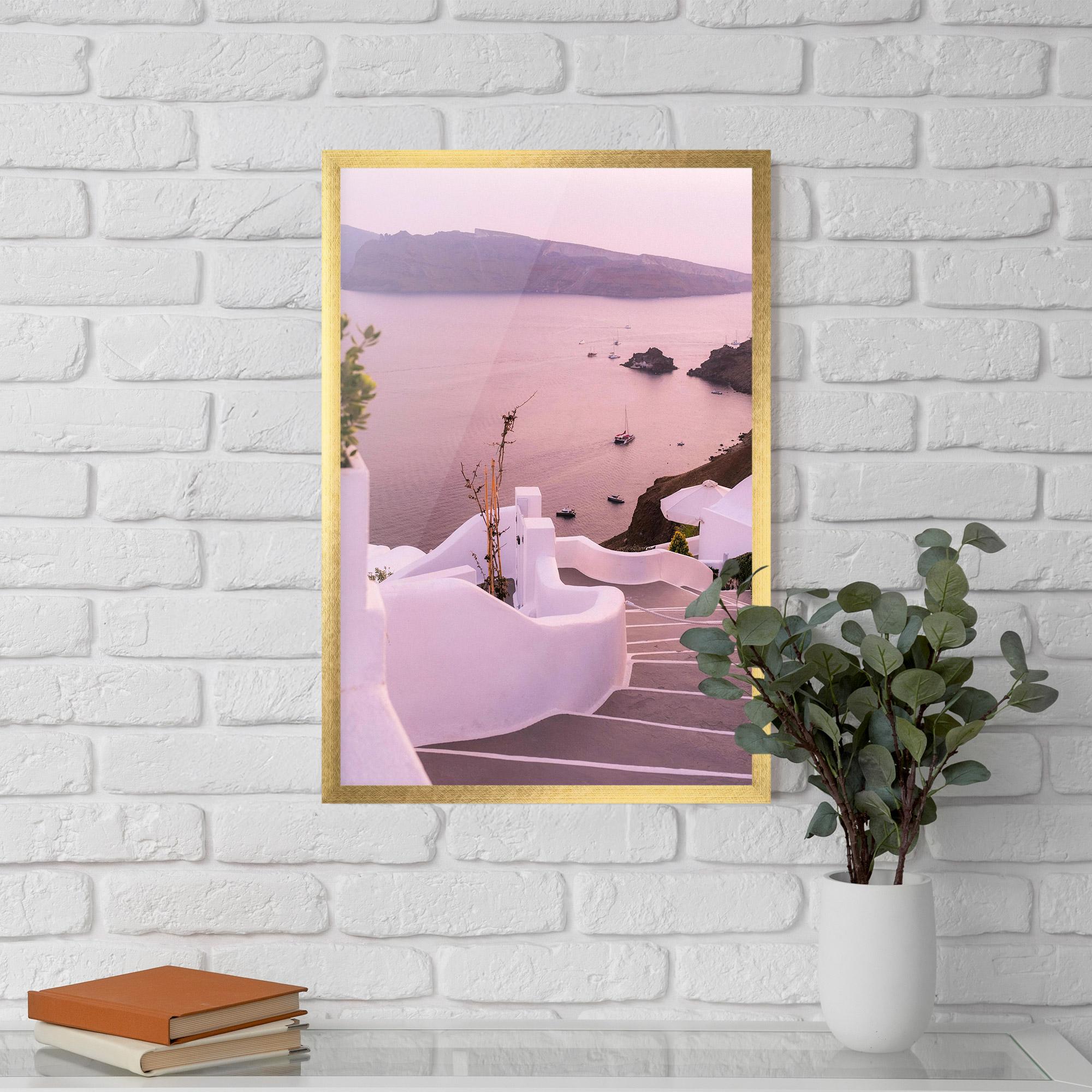 Рамкиран постер Grece Strairs mockup 5