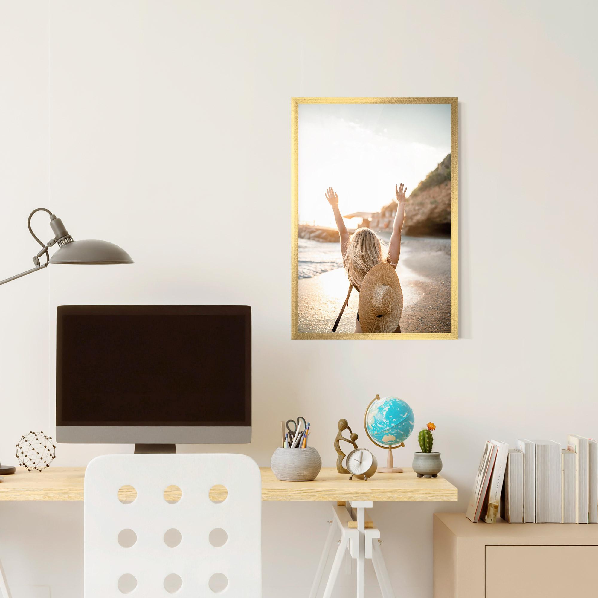 Рамкиран постер Turkey Sea mockup 6