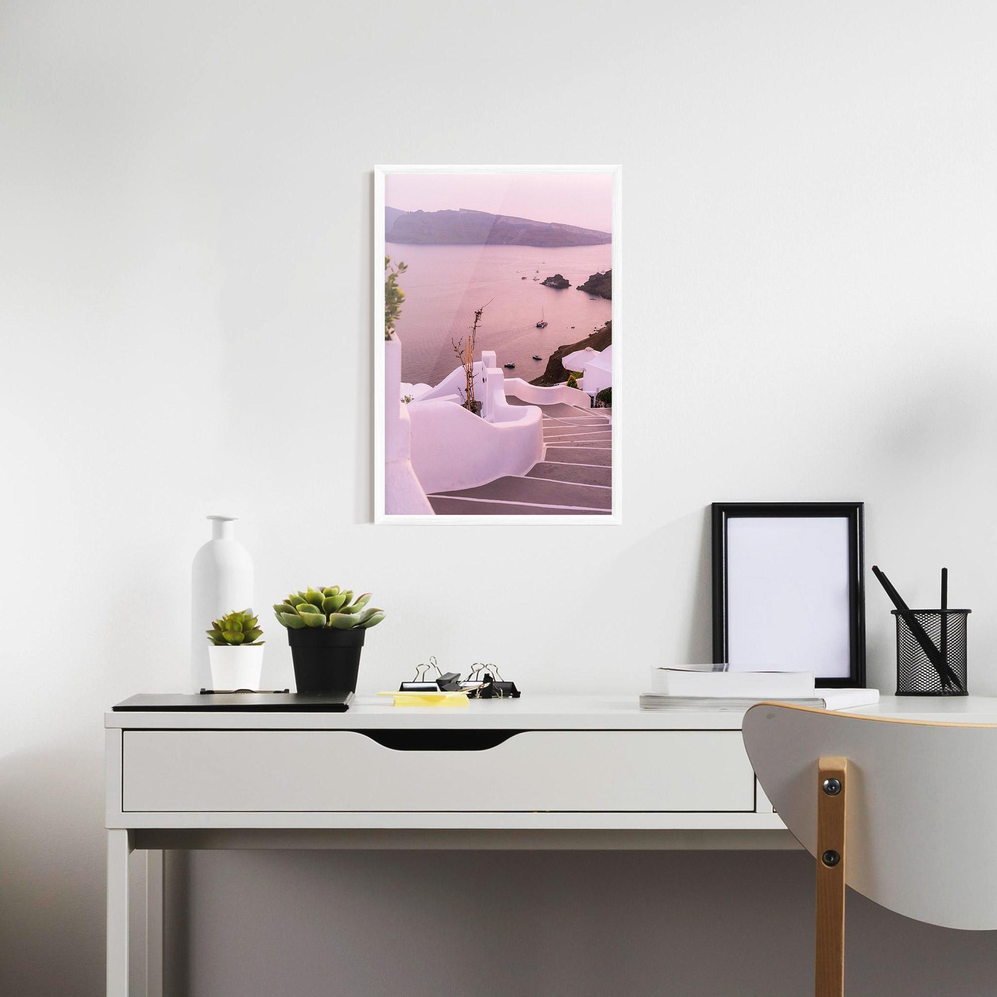 Рамкиран постер Grece Strairs mockup 7