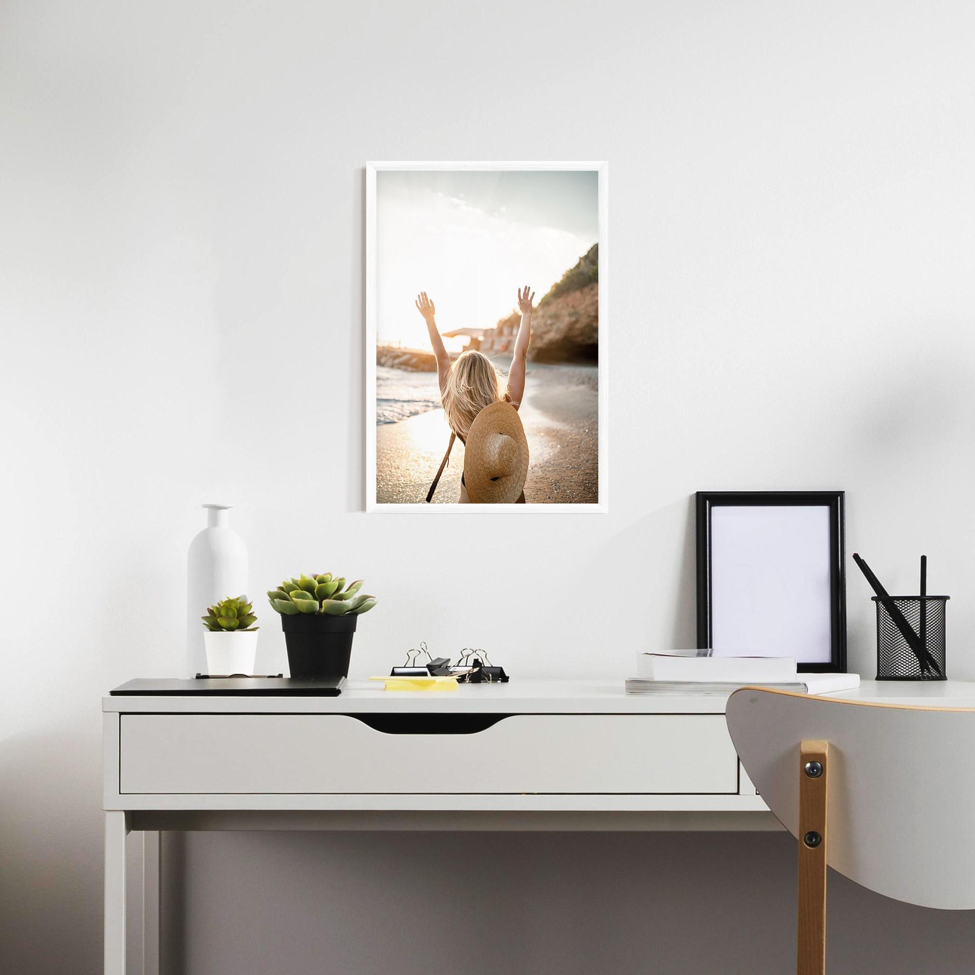 Рамкиран постер Turkey Sea mockup 7