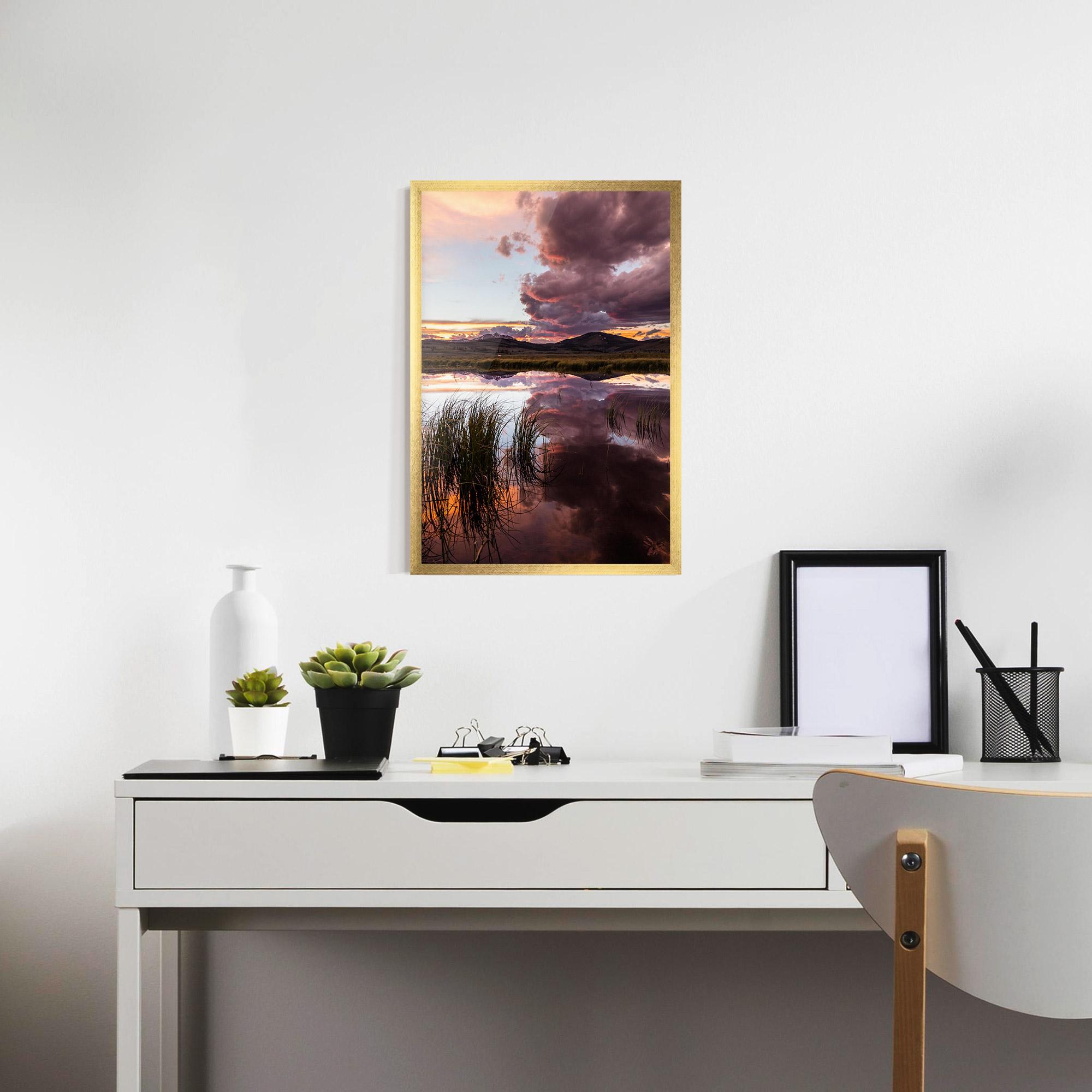 Рамкиран постер Pretty View mockup 7