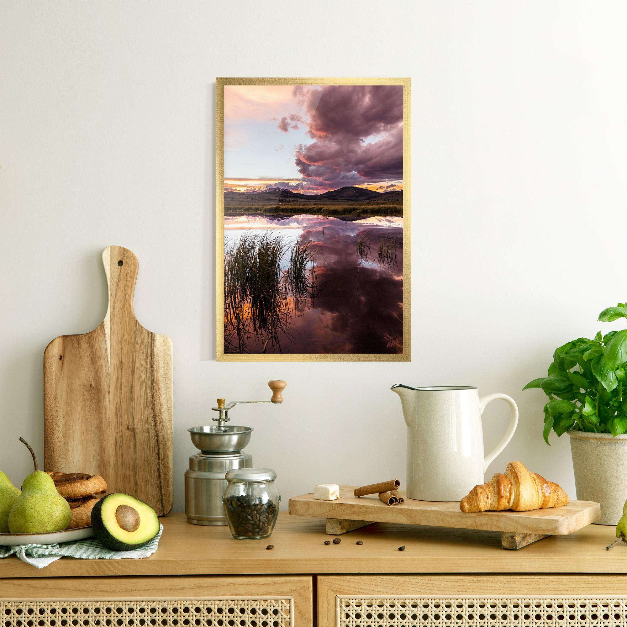 Рамкиран постер Pretty View mockup 8