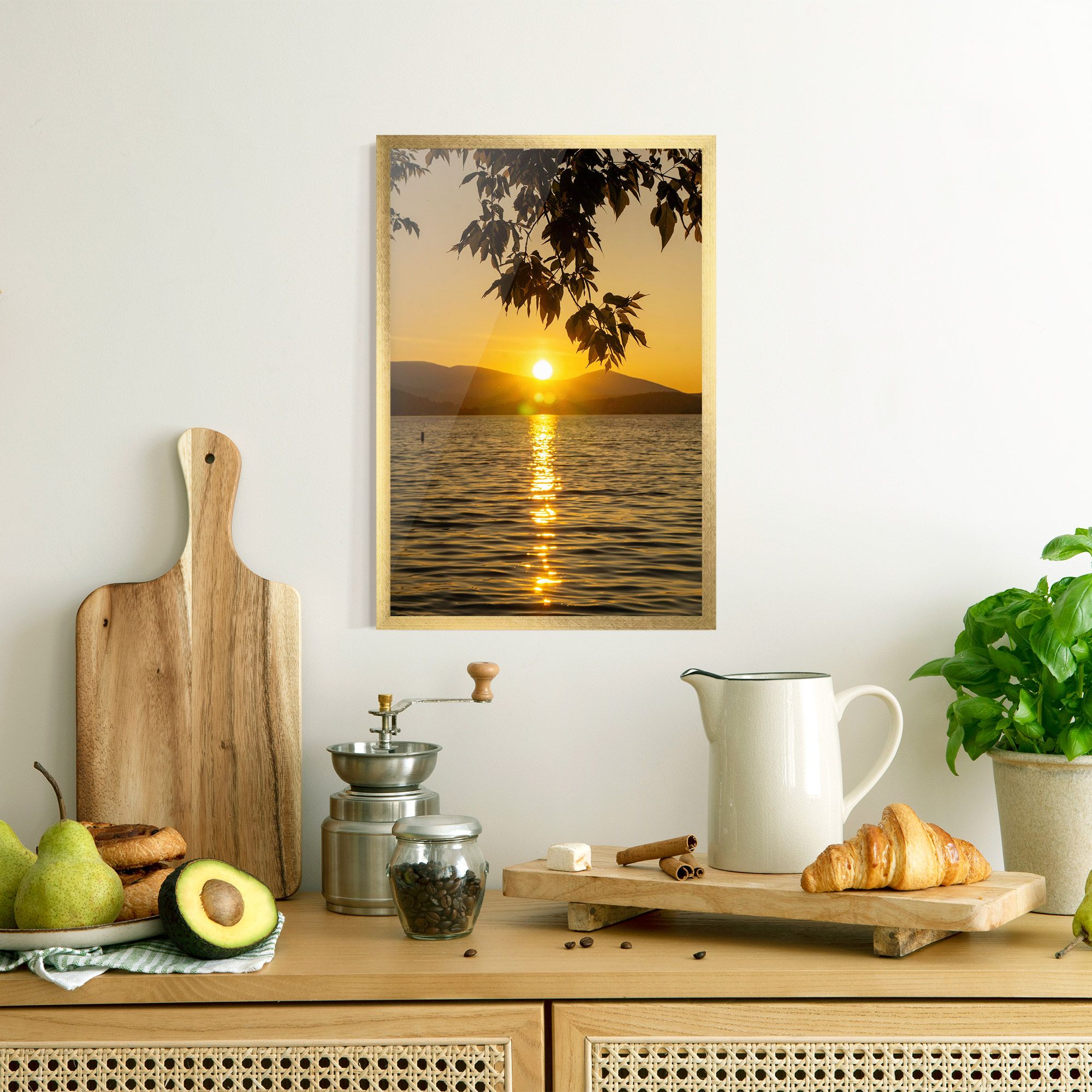 Yellow Sunrise mockup 8