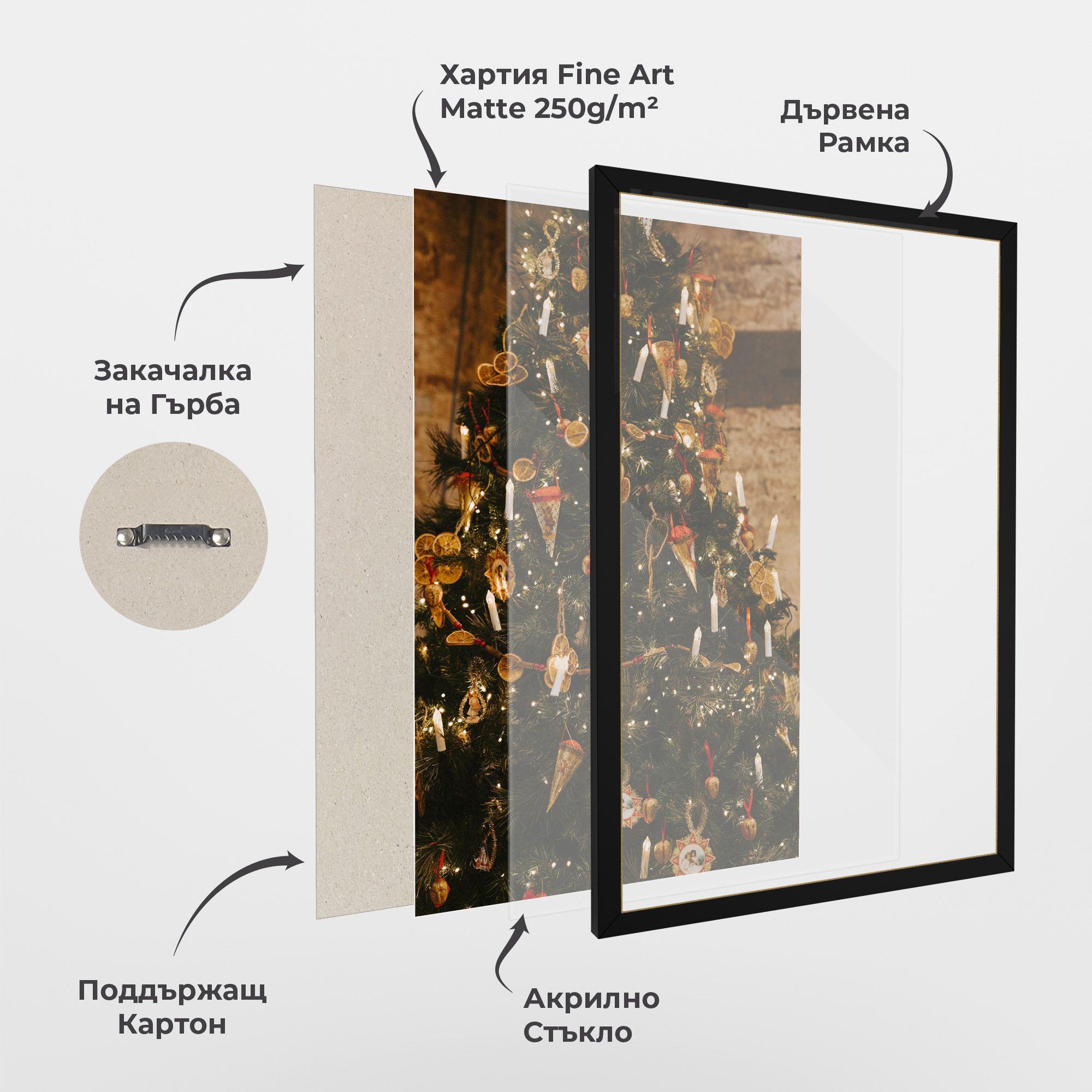 Orange Christmas Decor mockup 1