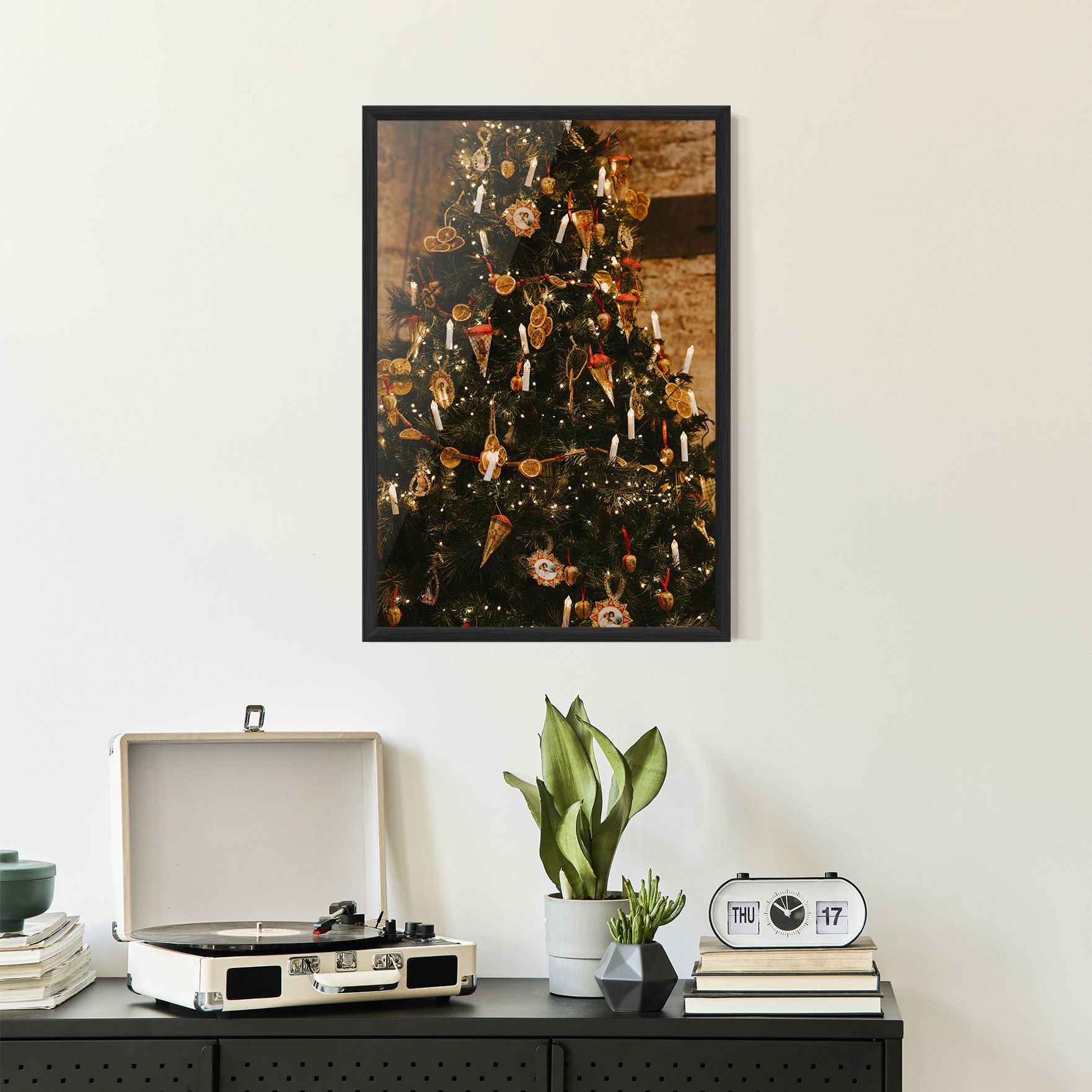 Orange Christmas Decor mockup 2