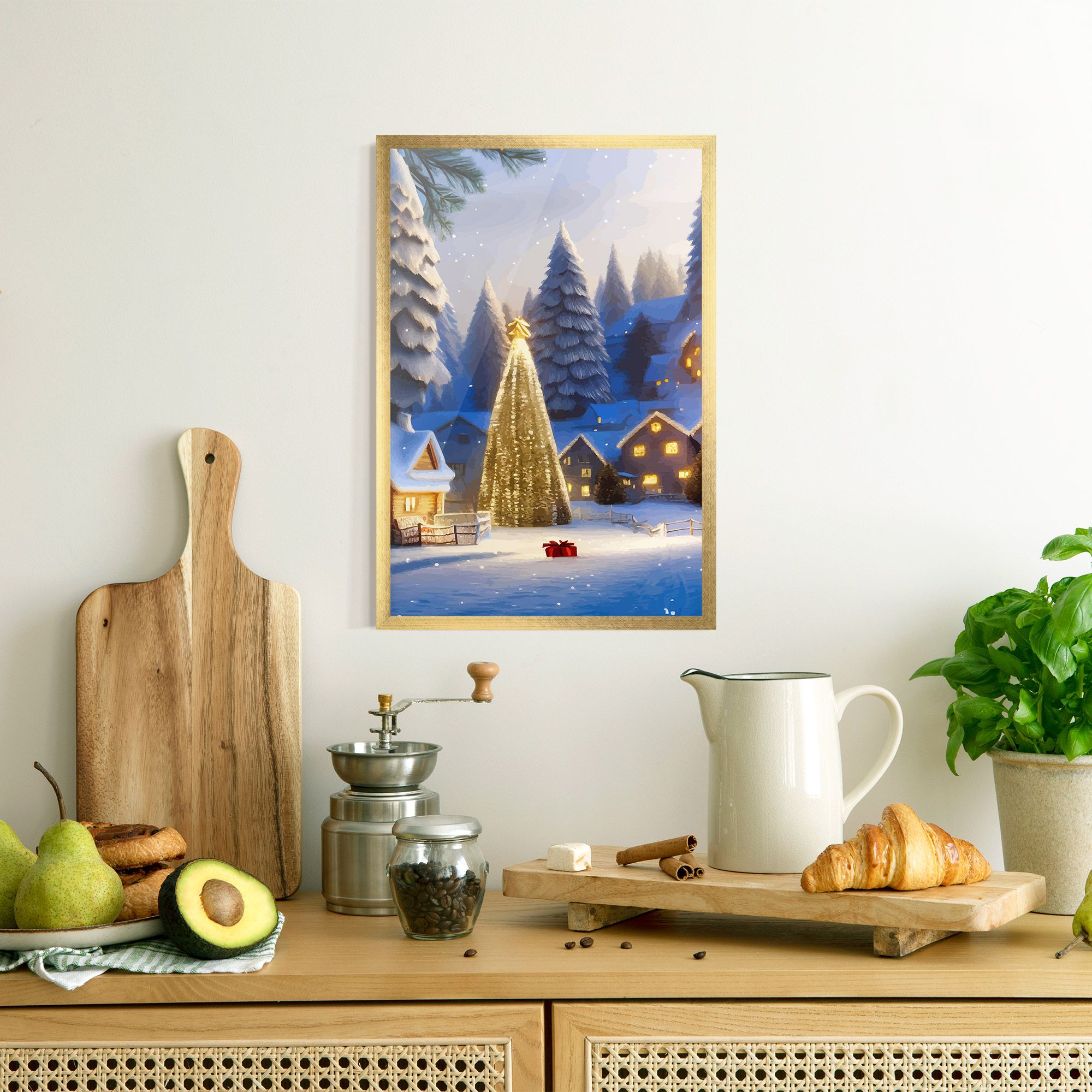 Fairy Tale Christmas House mockup 8