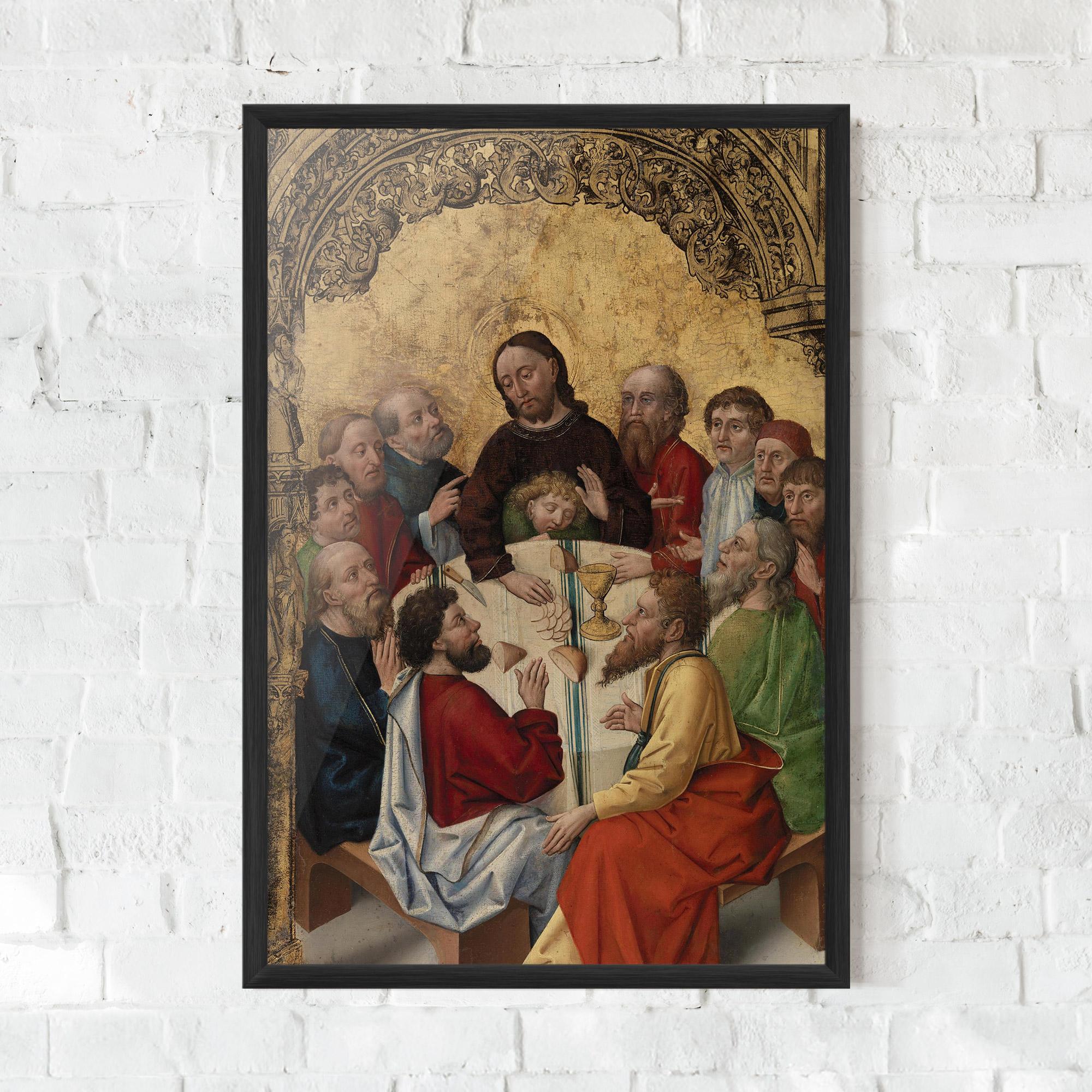Рамкиран постер Old Religious Art mockup 0