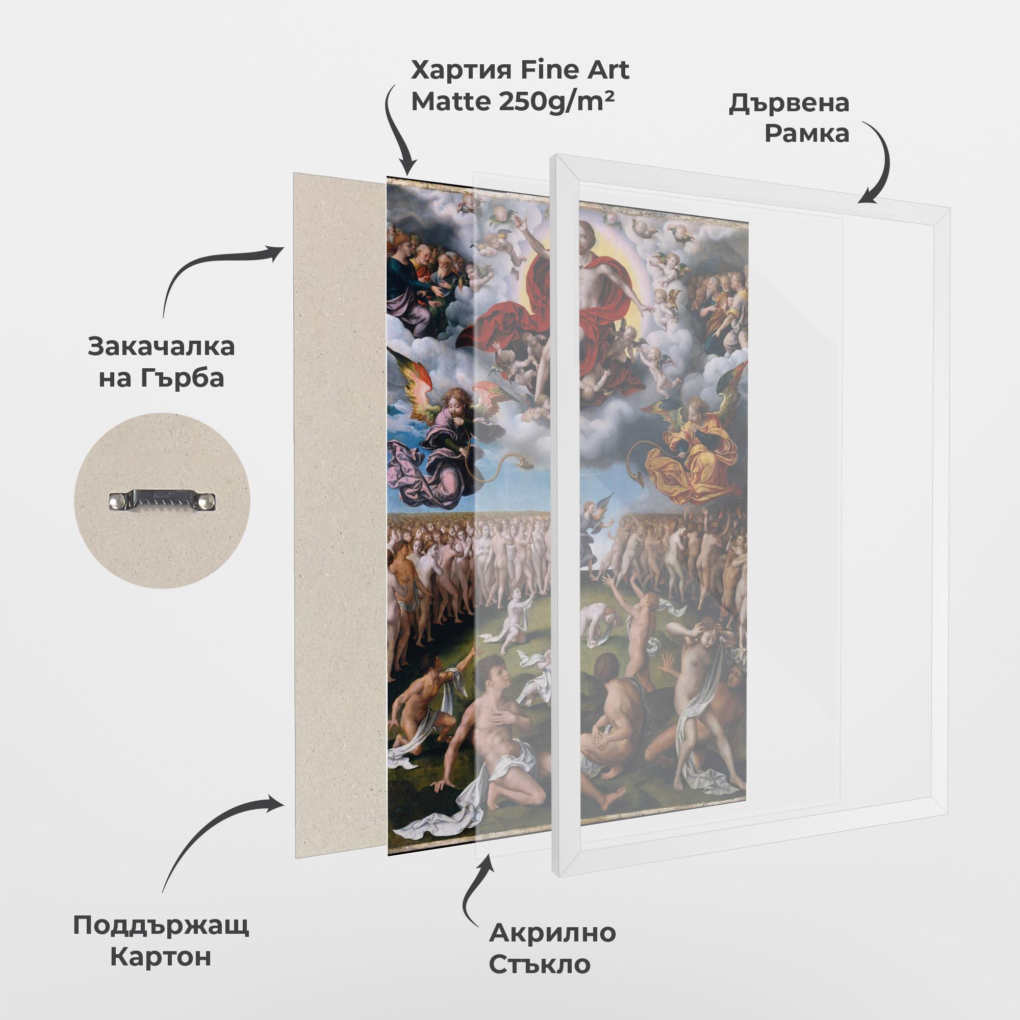 Рамкиран постер Powerful God mockup 1