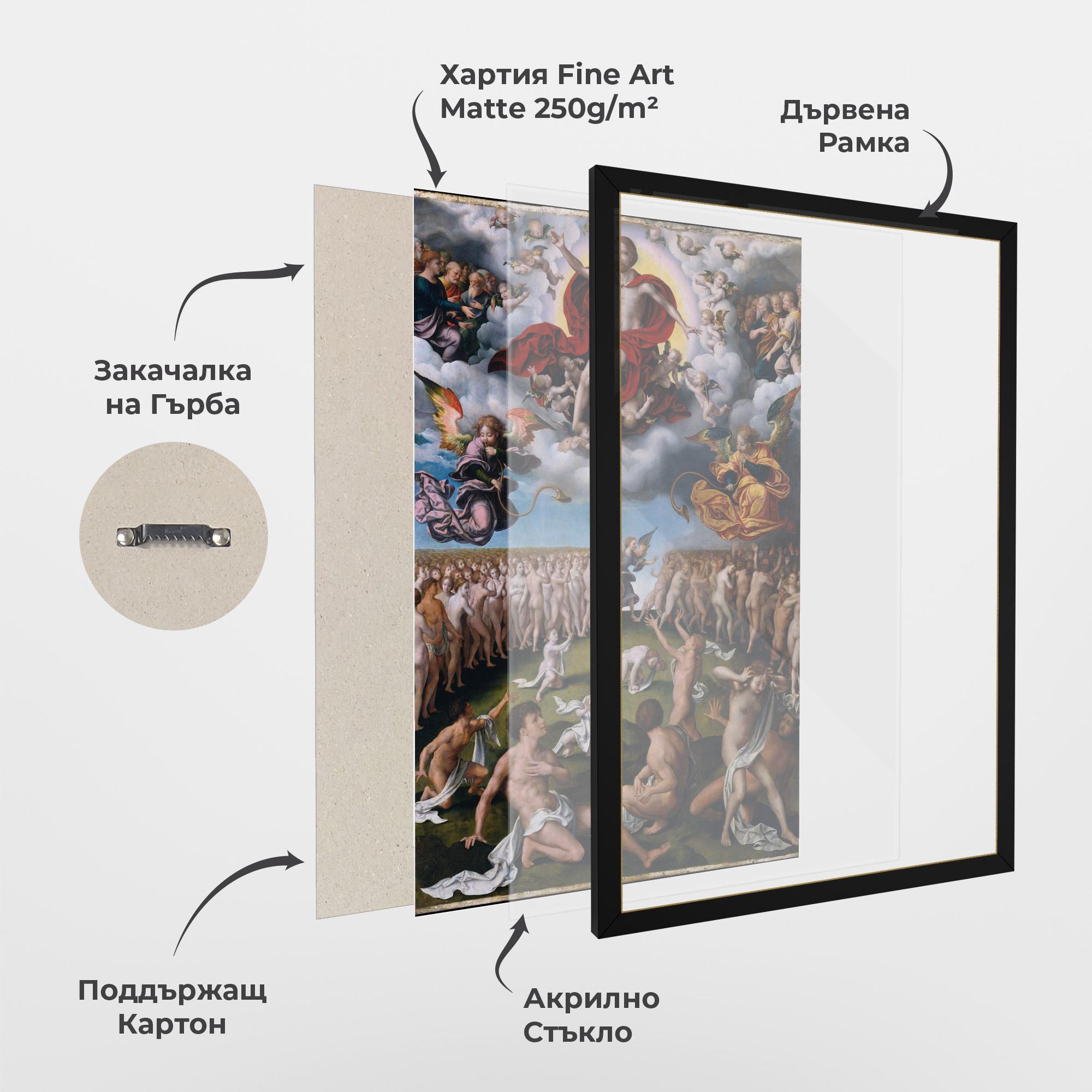 Рамкиран постер Powerful God mockup 1