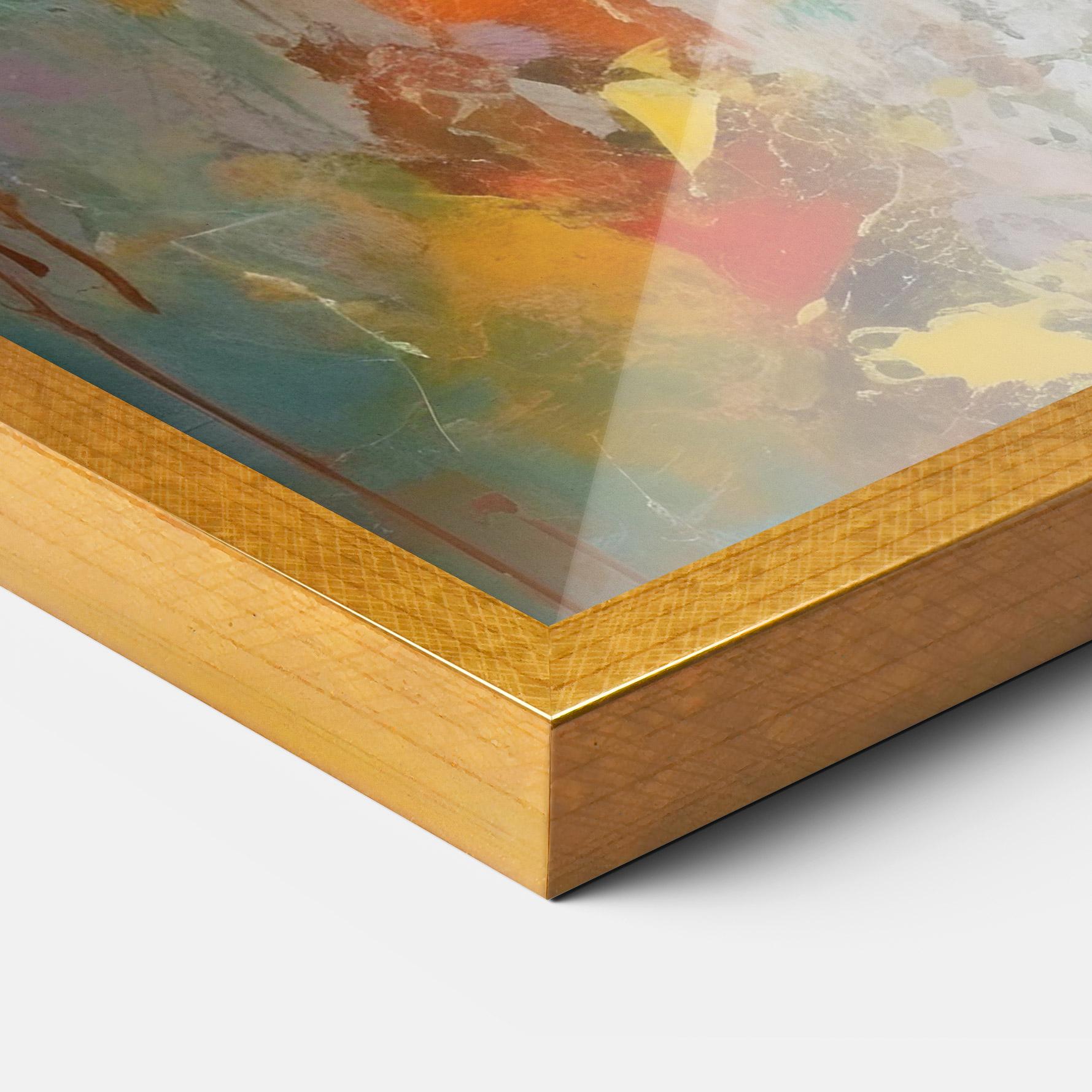 Рамкиран постер Christ Art Painting mockup 3