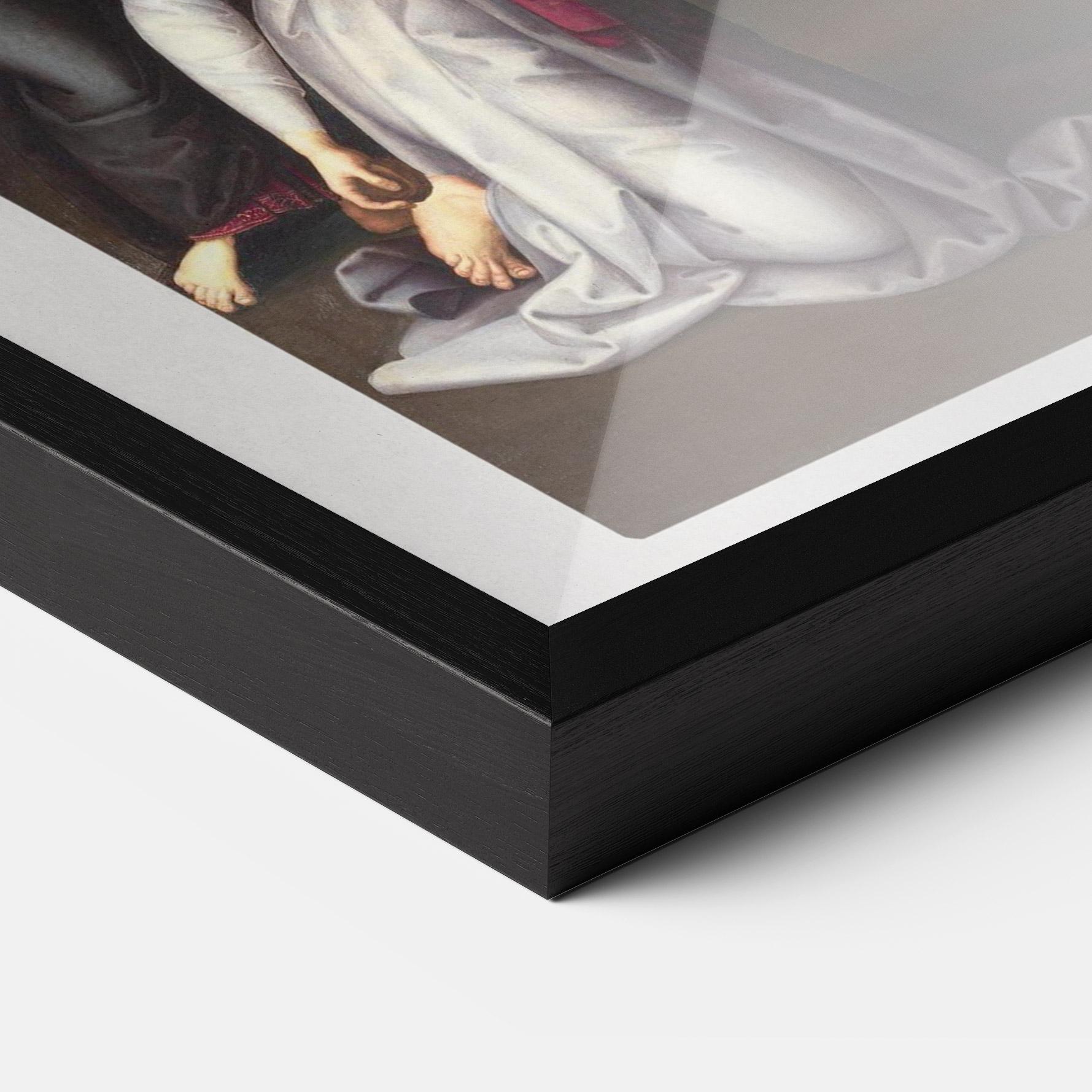 Рамкиран постер Blue Sky Jesus mockup 3