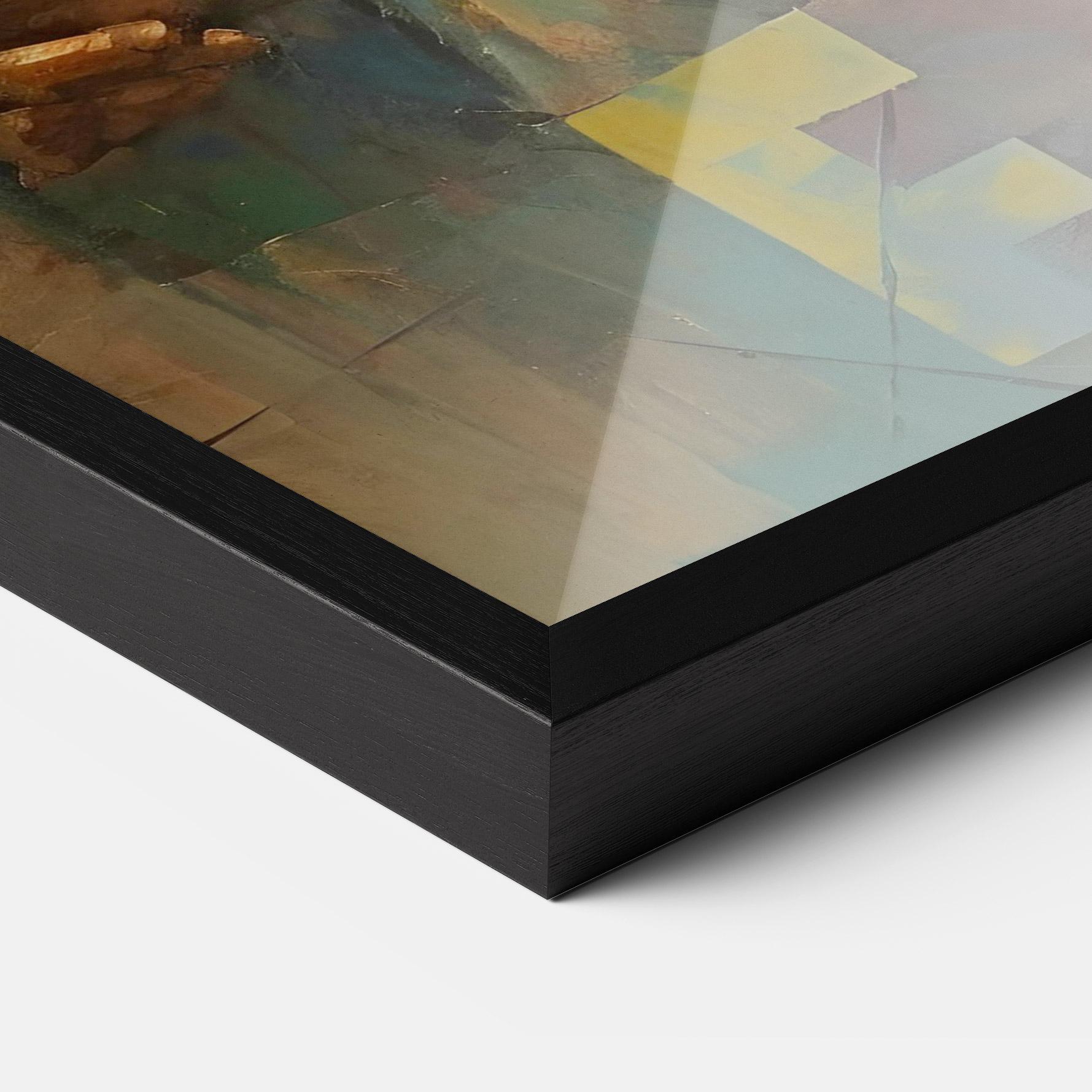 Рамкиран постер Christ Painting Art mockup 3