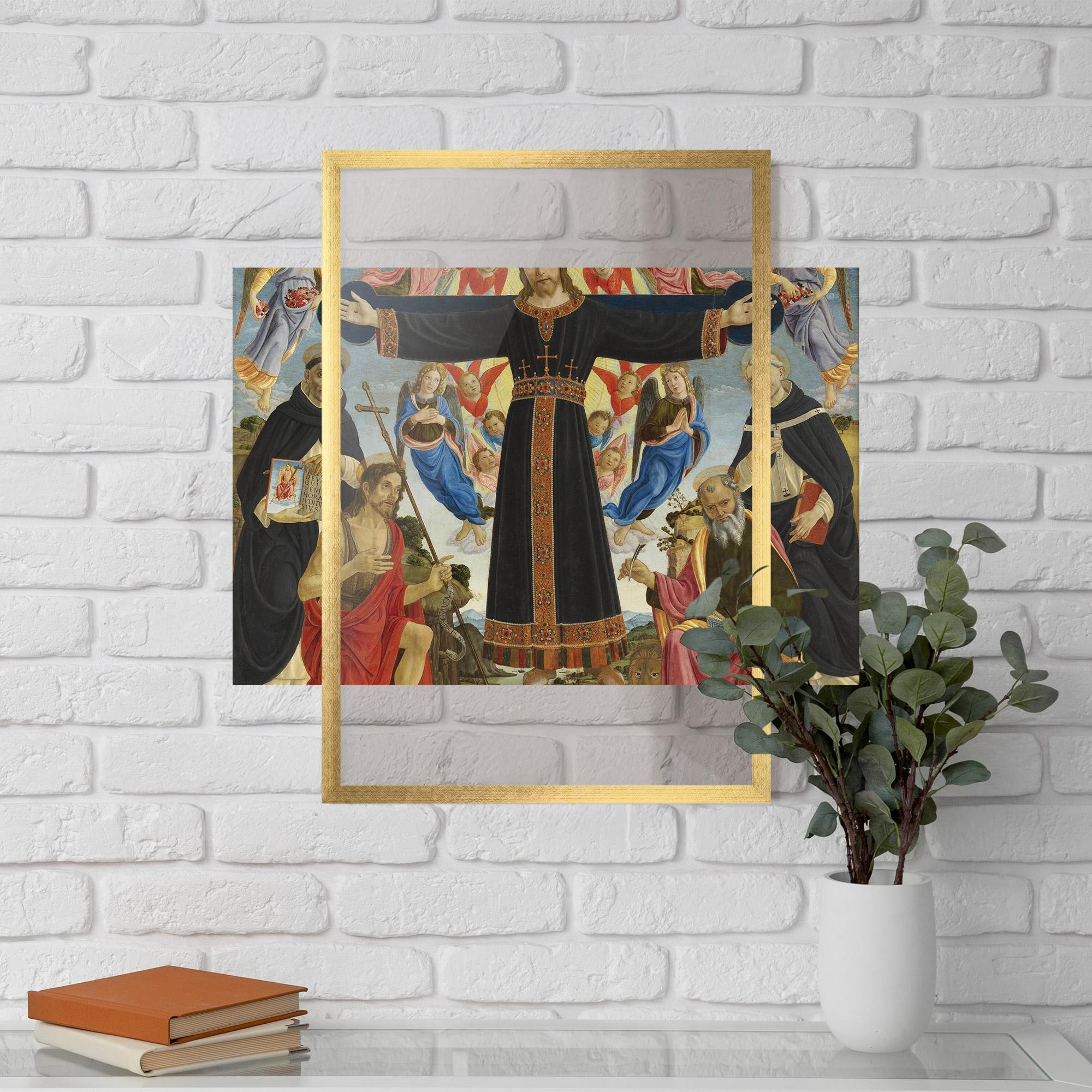 Рамкиран постер Open Divine Arms mockup 5