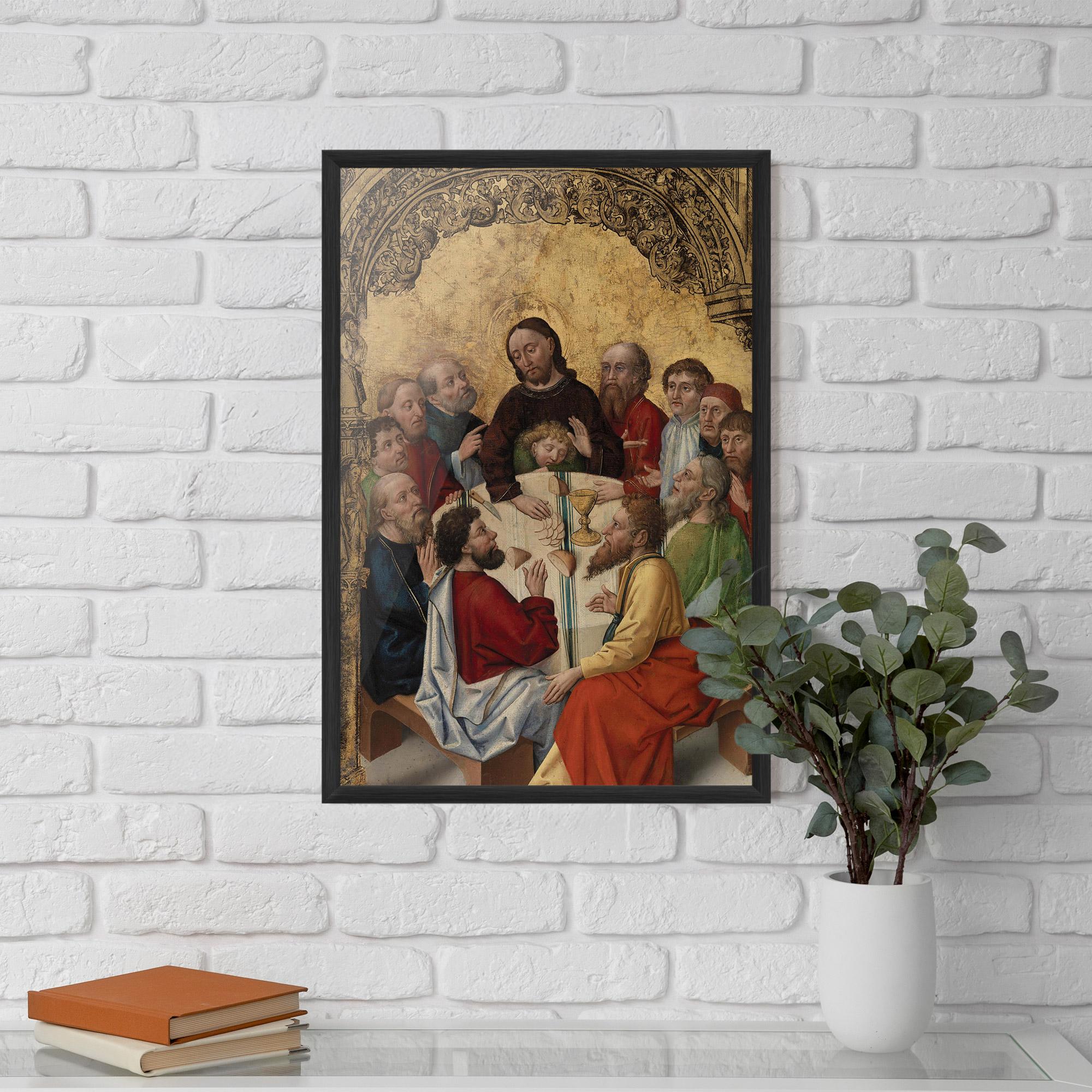 Рамкиран постер Old Religious Art mockup 5
