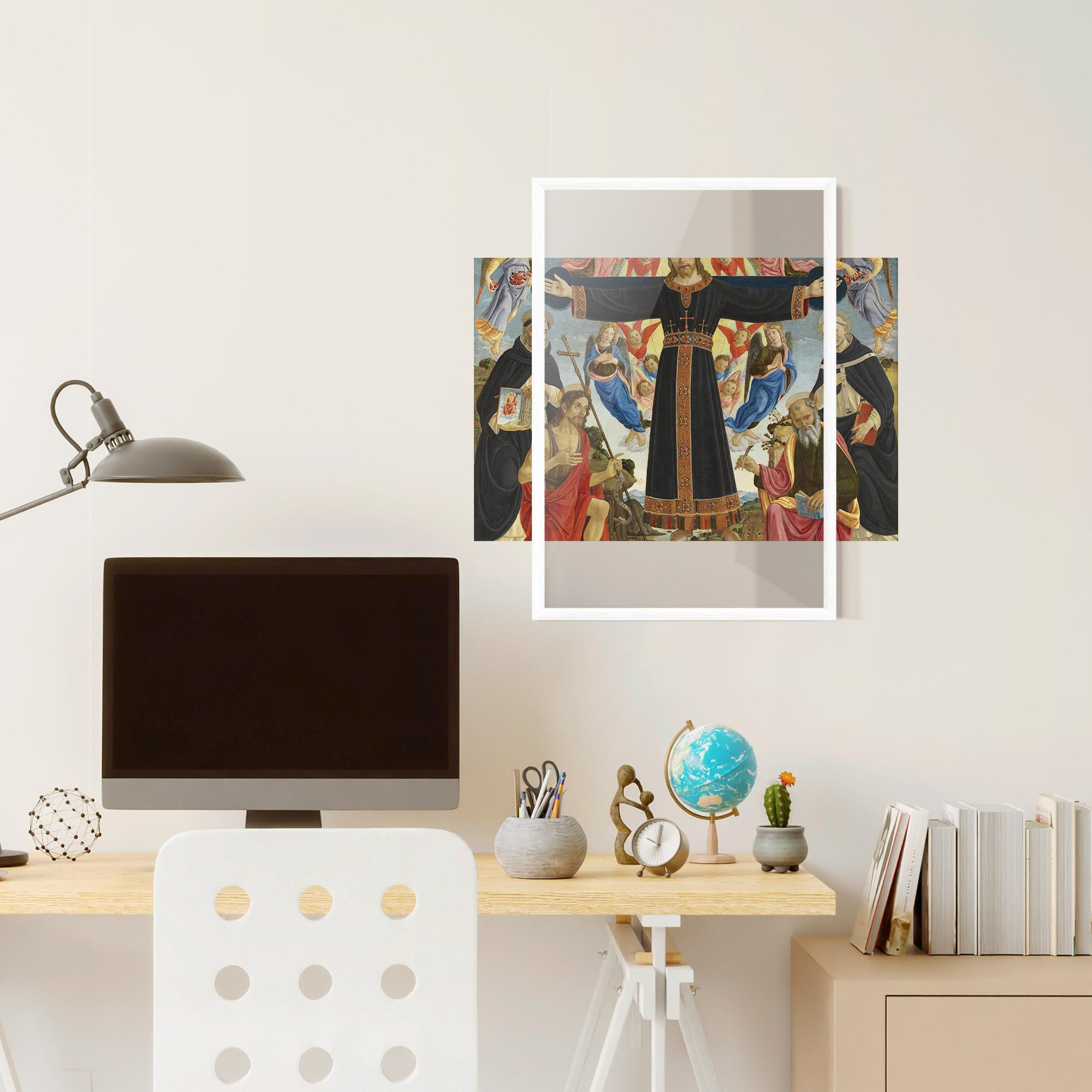 Рамкиран постер Open Divine Arms mockup 6