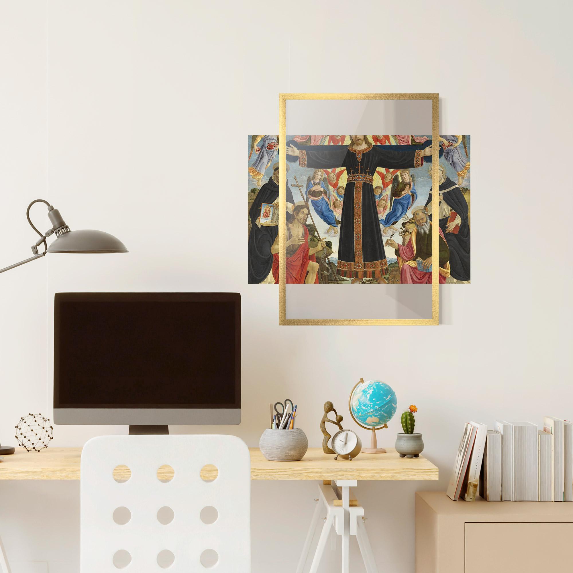 Рамкиран постер Open Divine Arms mockup 6