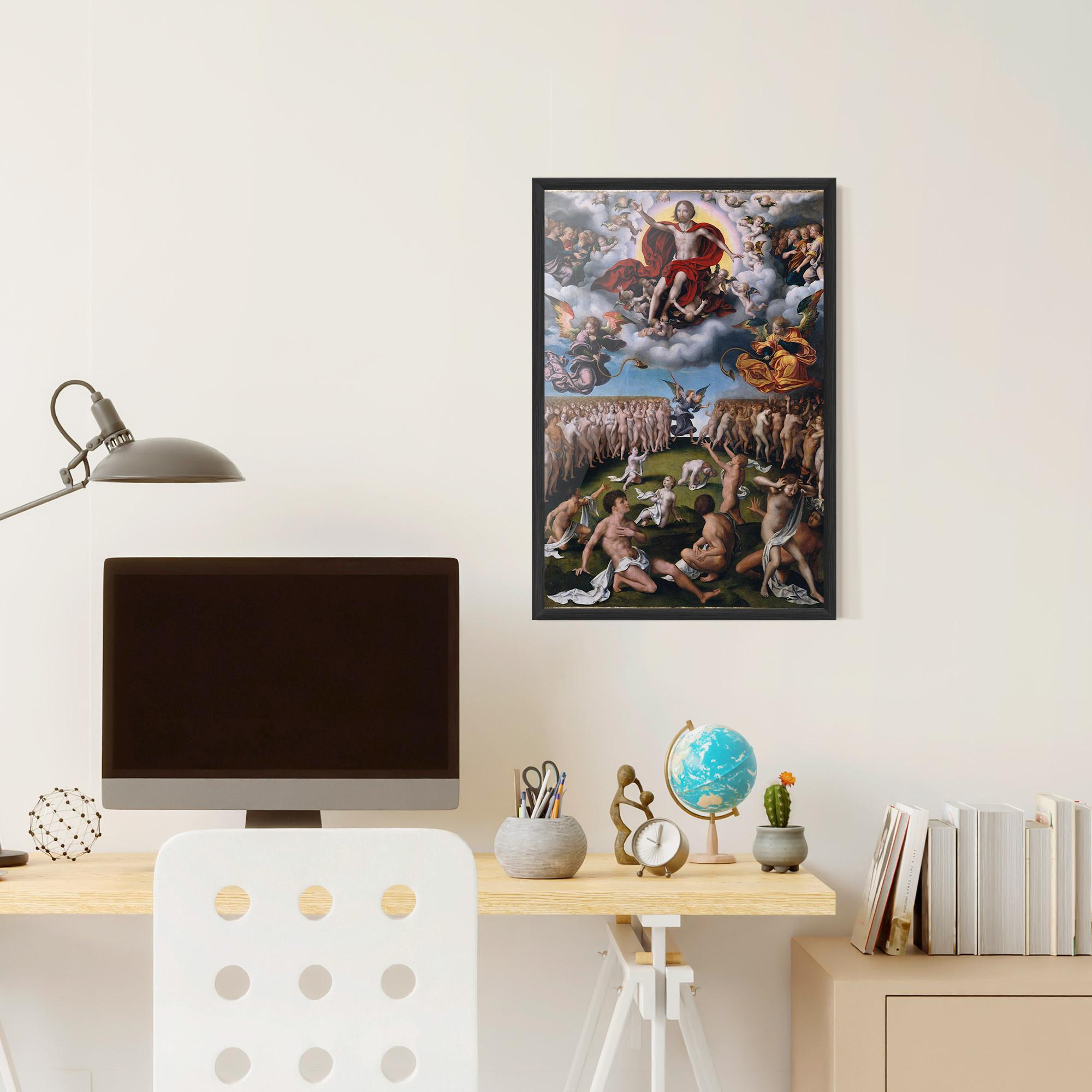 Рамкиран постер Powerful God mockup 6