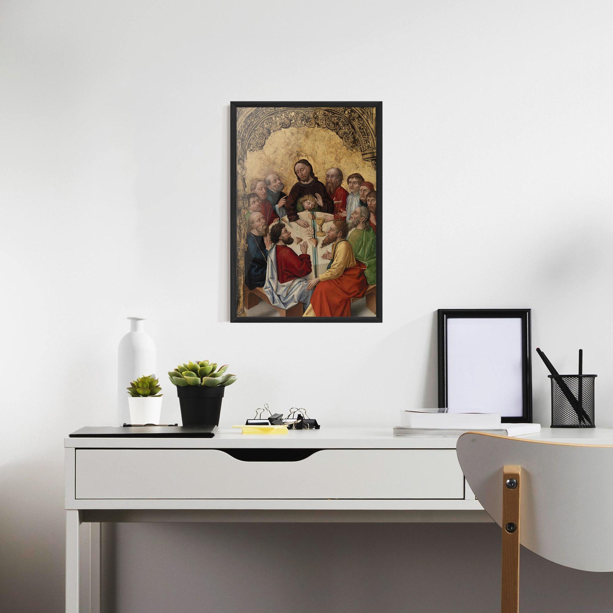 Рамкиран постер Old Religious Art mockup 7