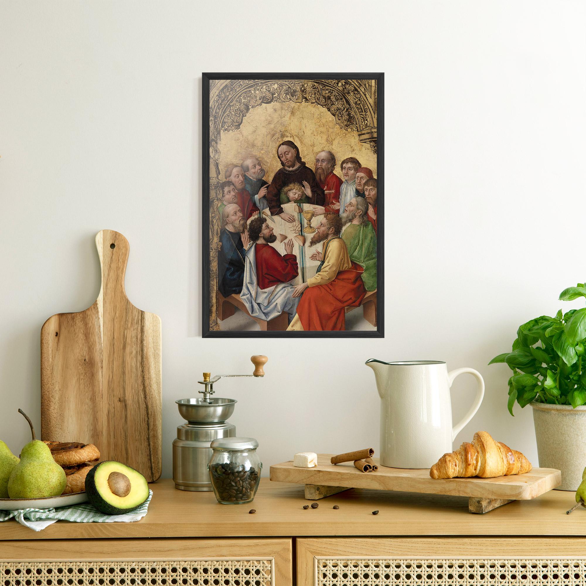 Рамкиран постер Old Religious Art mockup 8