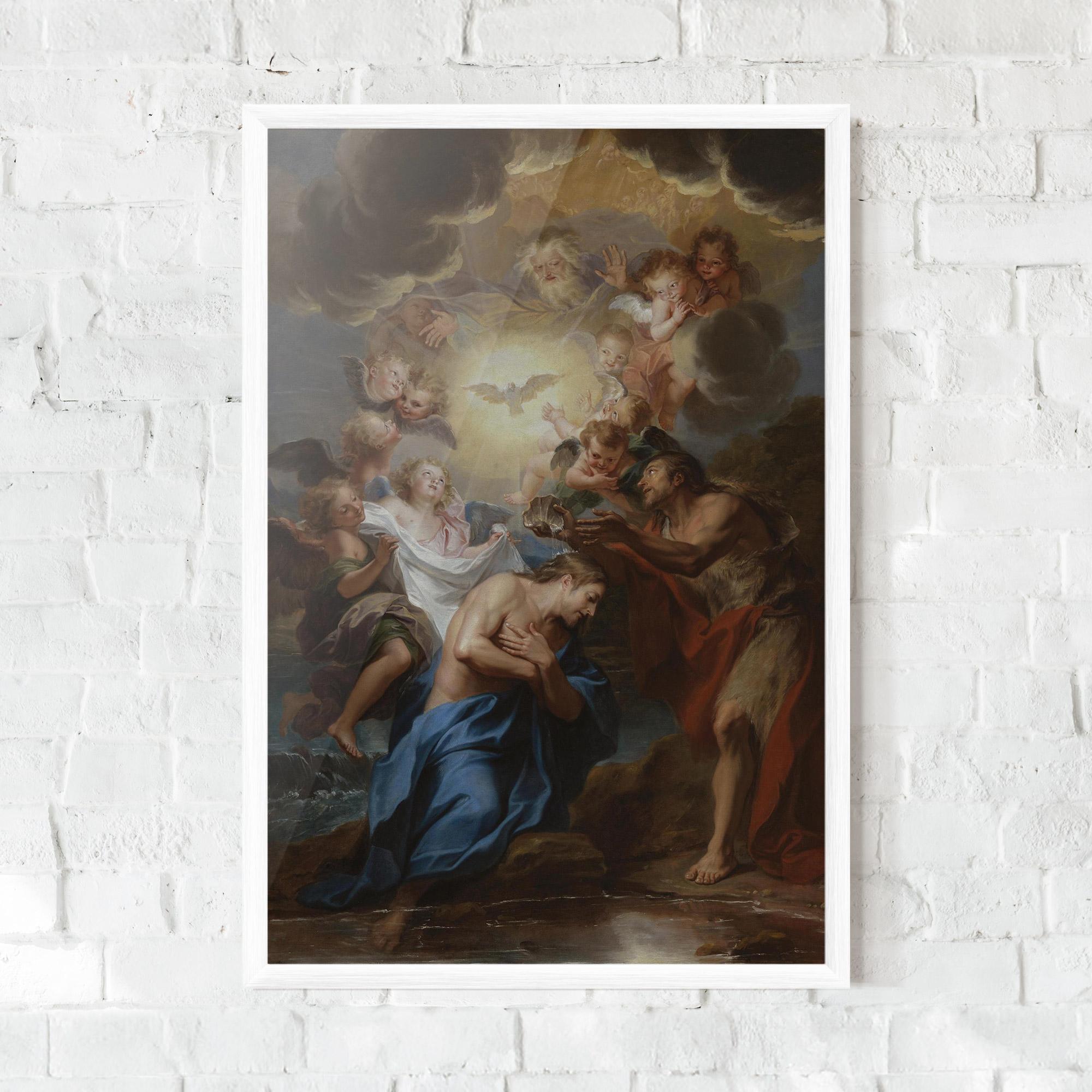 Рамкиран постер Bird Floating mockup 0